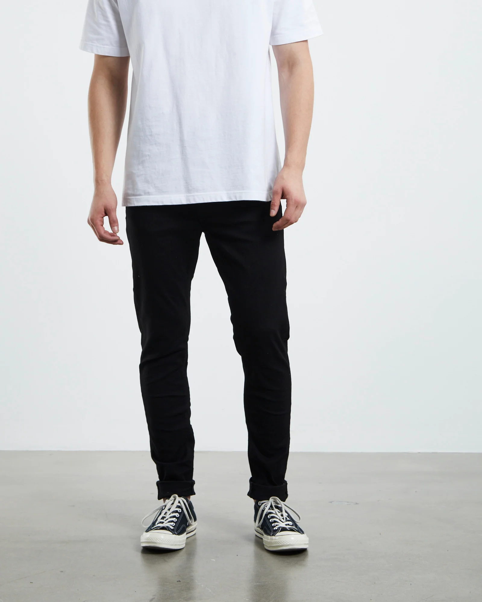 A Dropped Skinny Denim Jeans Mirror