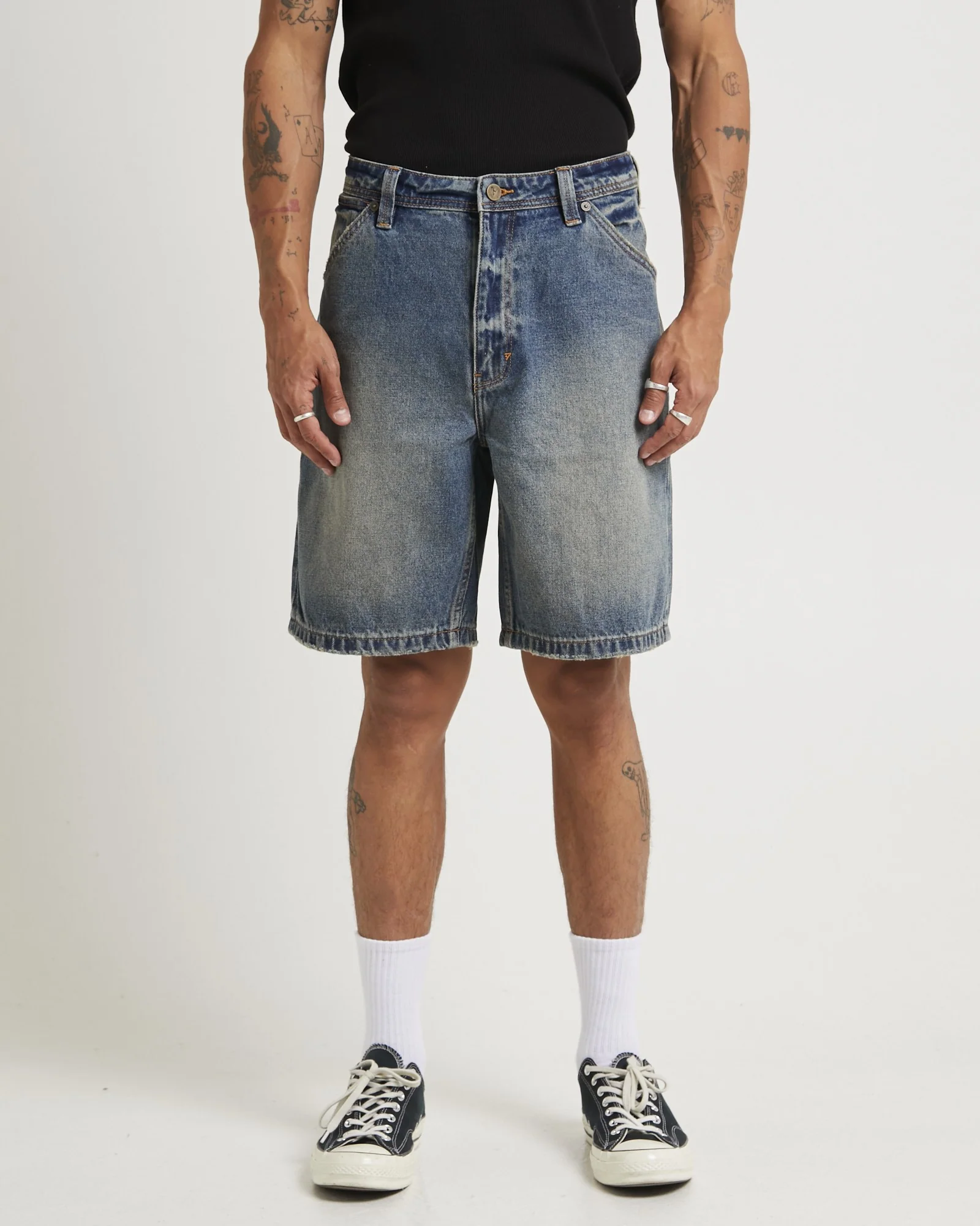 A5 Baggy Denim Shorts Justin