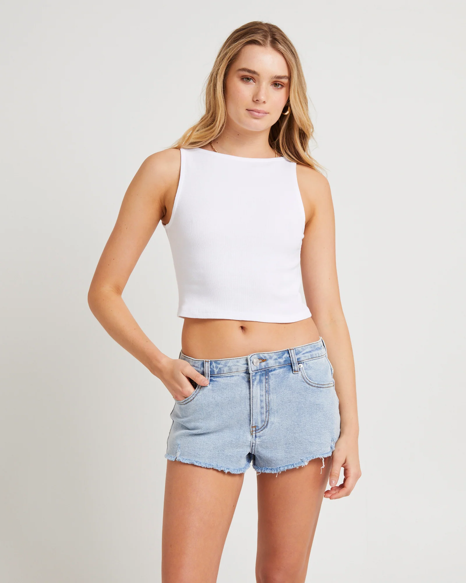 Boat Neck Tank Top