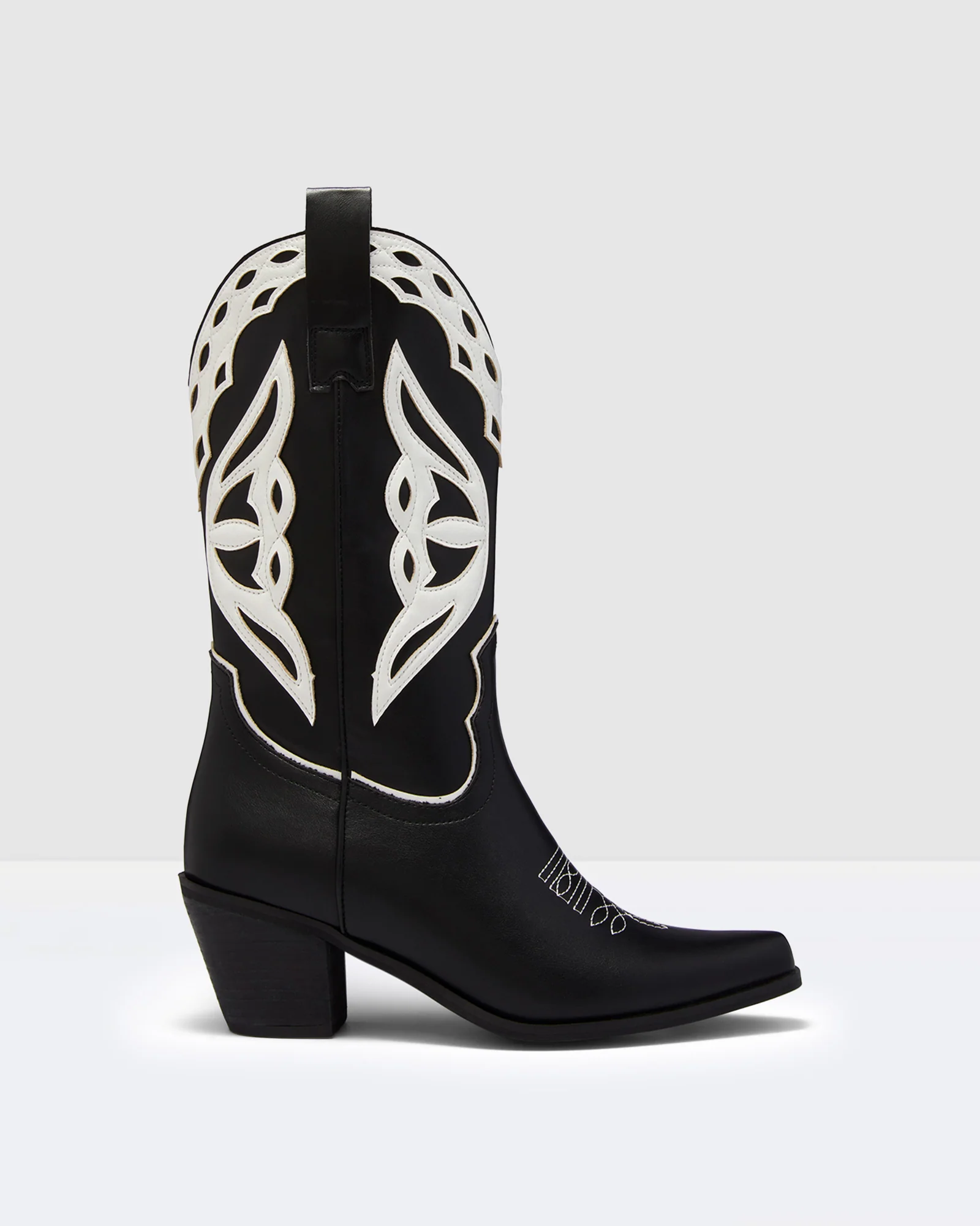 Chicago Boots Black/White