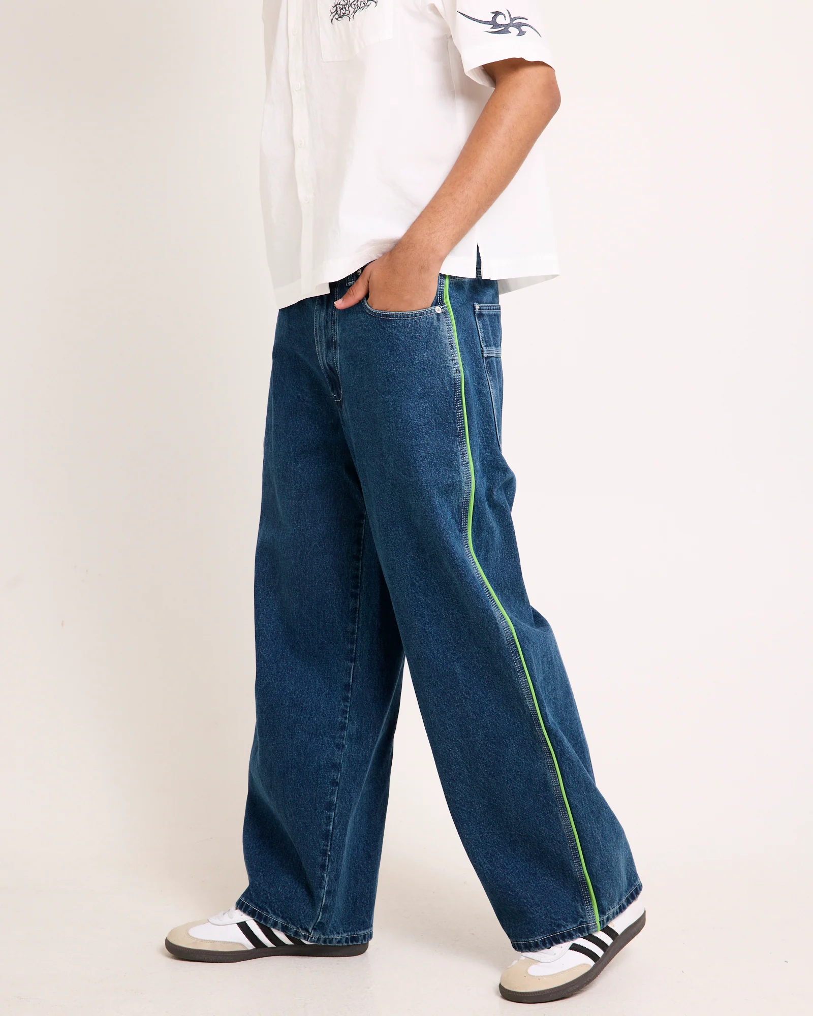 Core Lord Baggy Denim Jeans