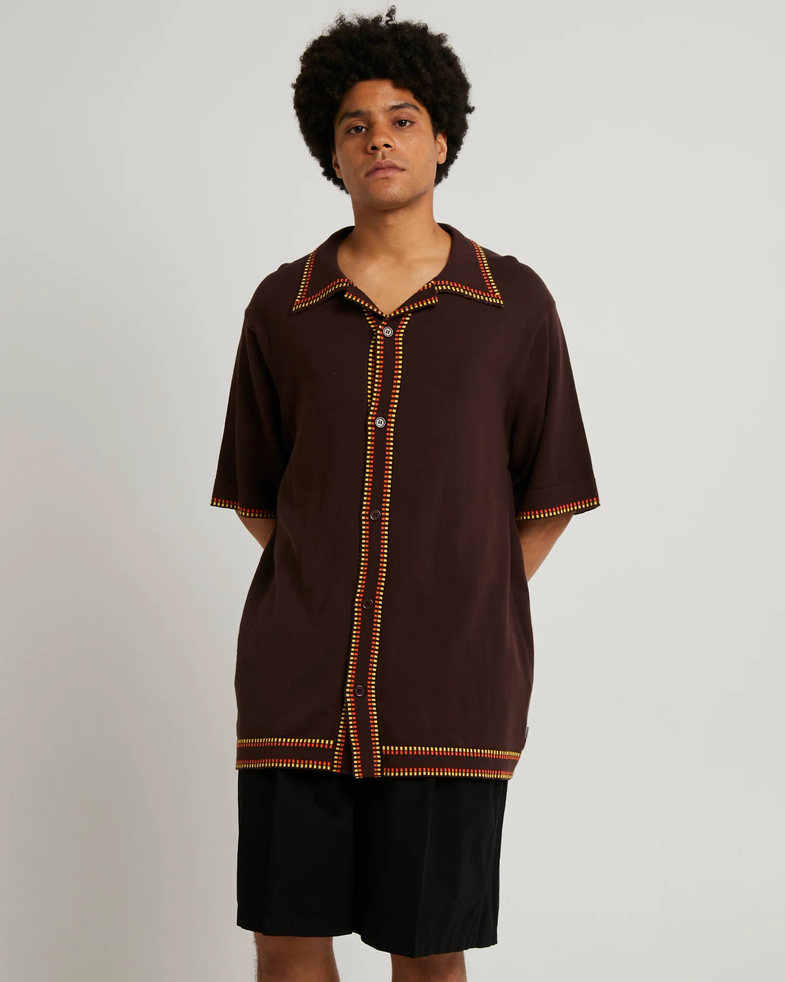 Dash Knit Bowler Short Sleeve Shirt