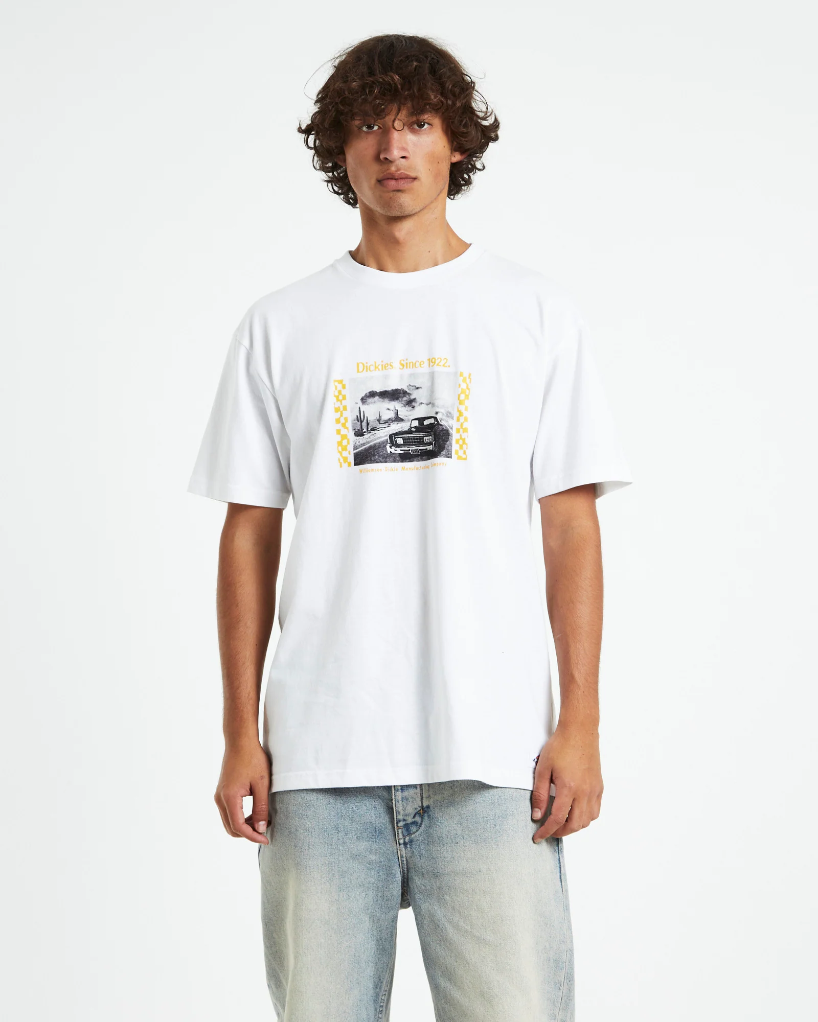 Desert Burner Tee White