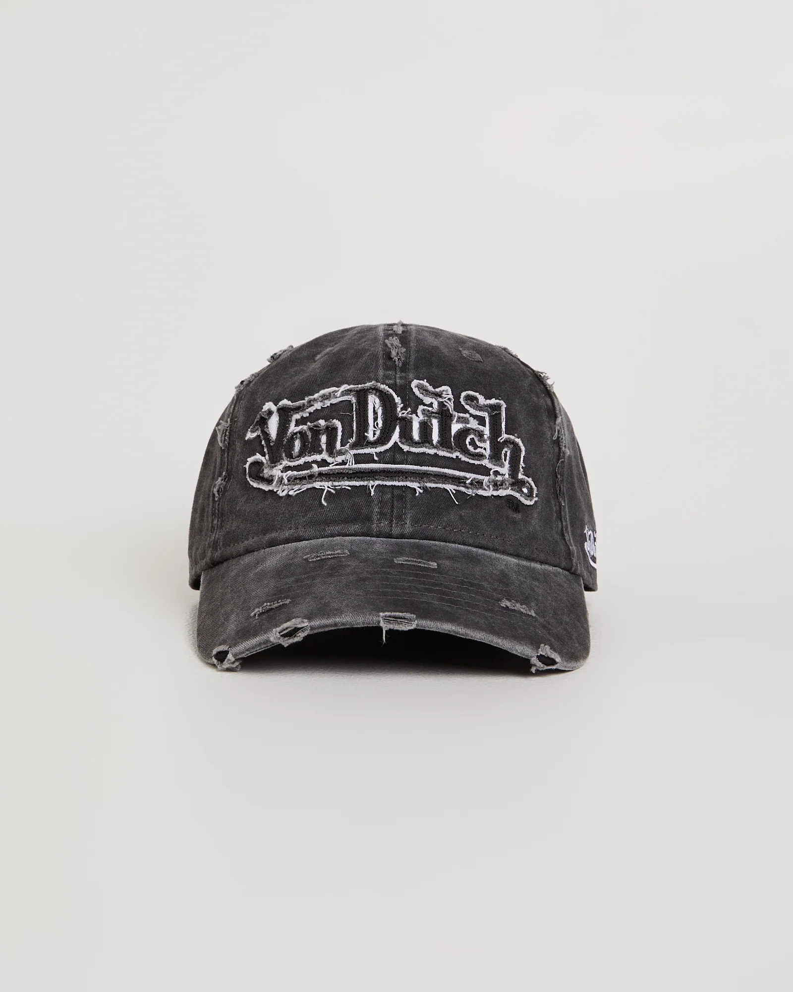 Destroyed Twill Logo Dad Cap