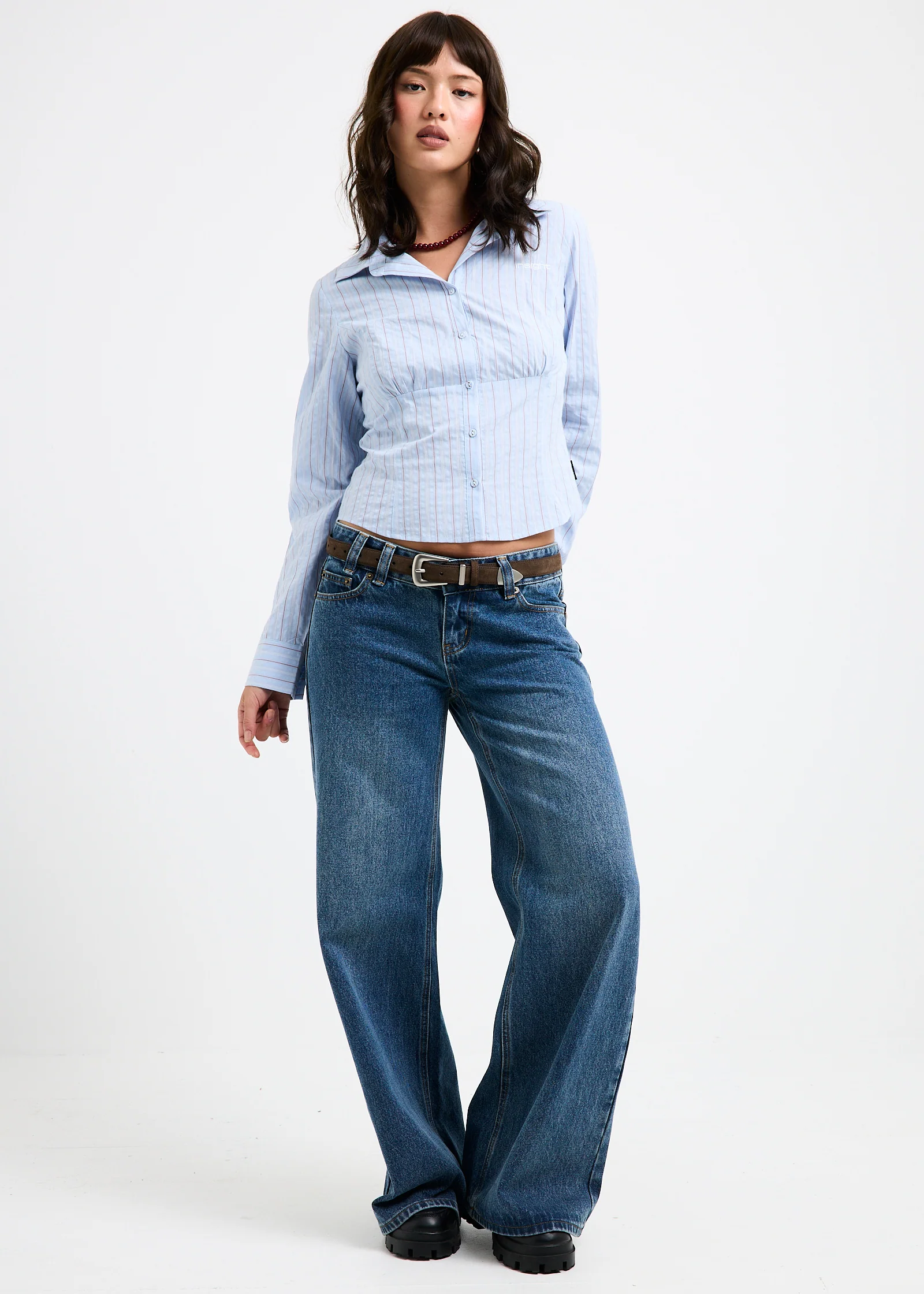 Enora Tailored Long Sleeve Shirt