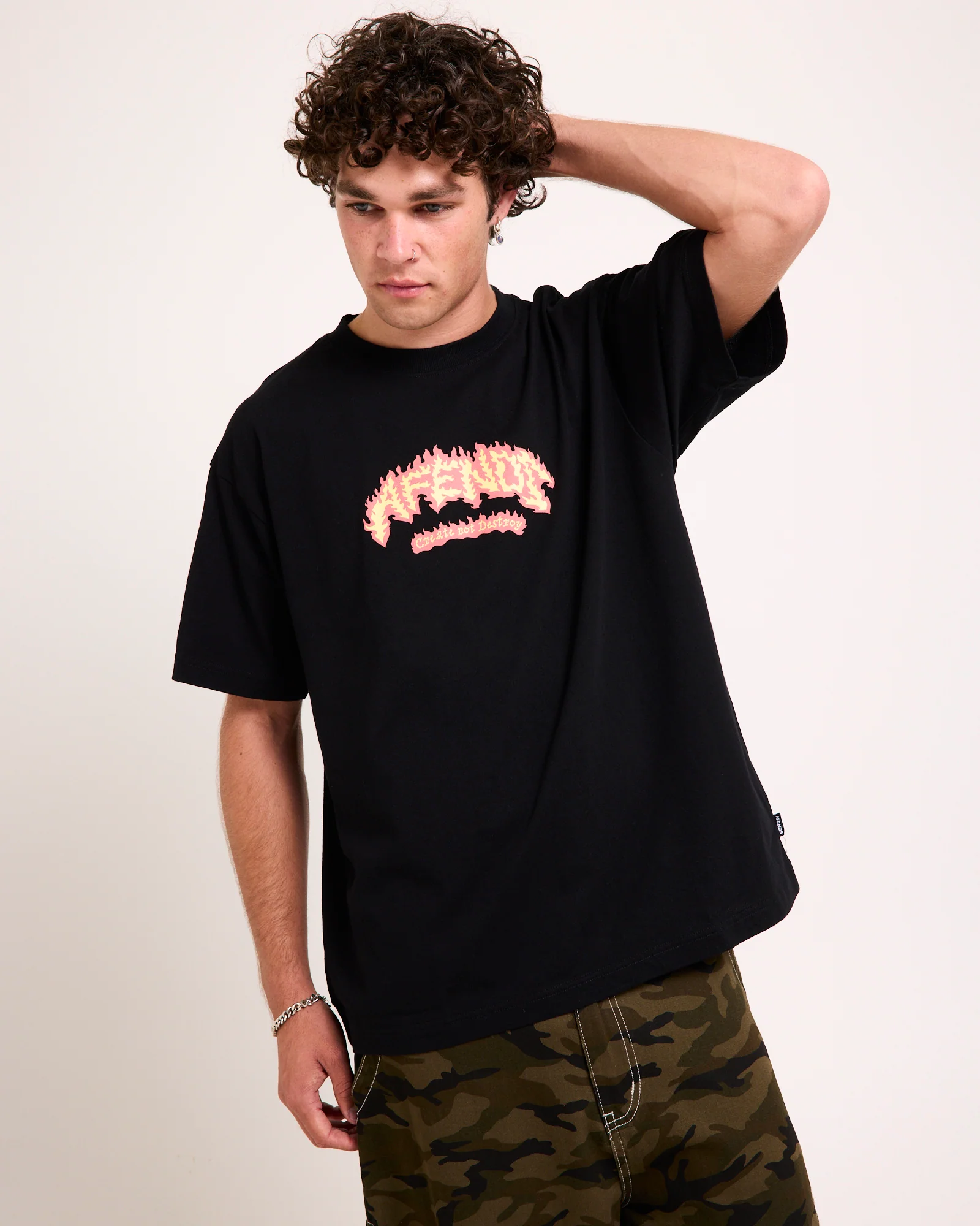 Flame On Boxy T-Shirt