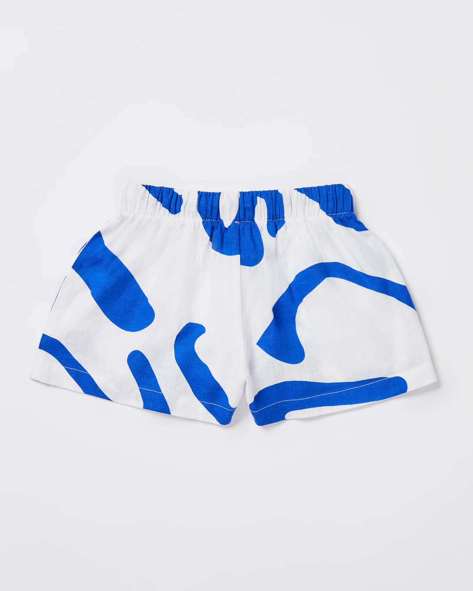 Girls Charlie Swirl Shorts in Blue - Image 2