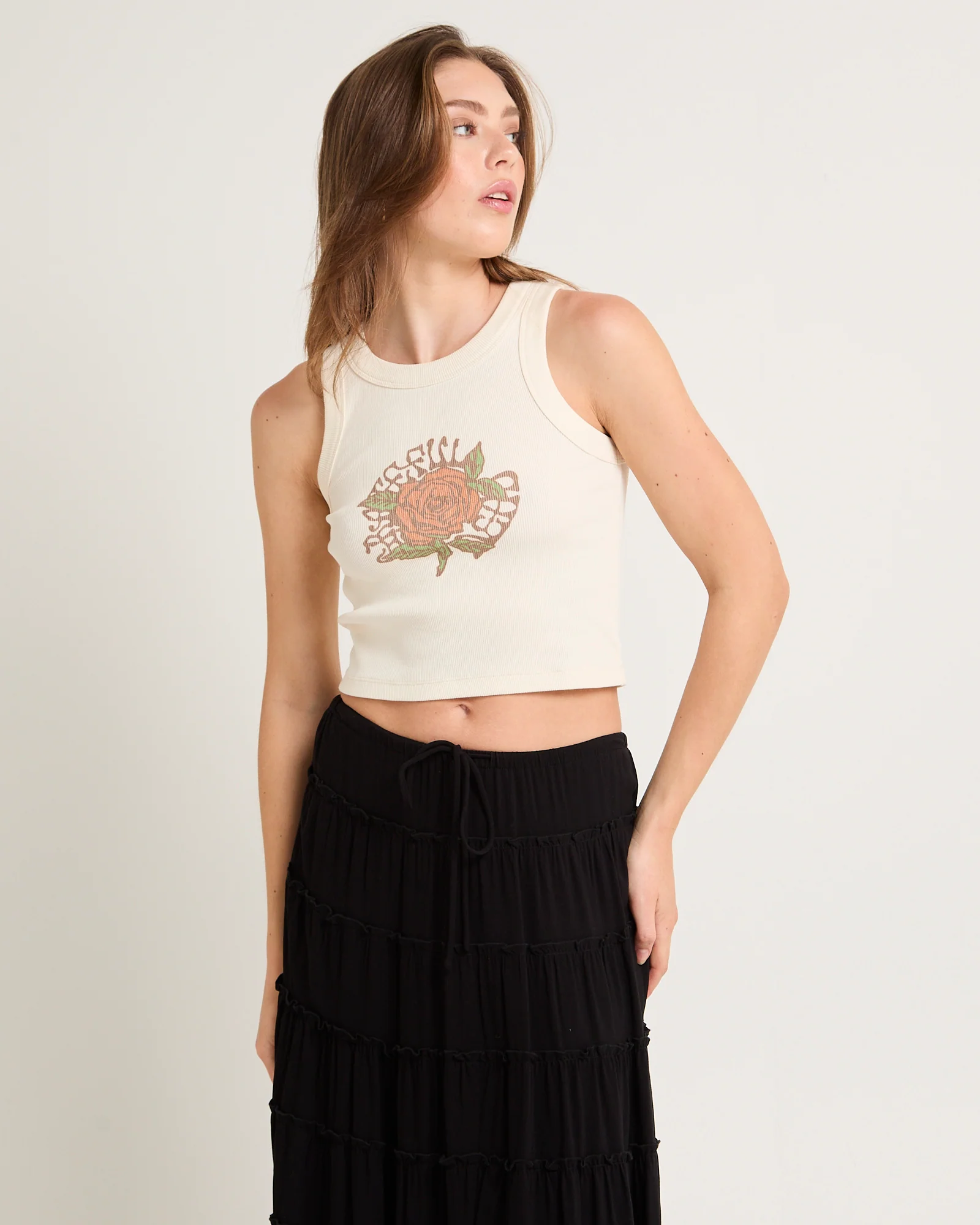 Grateful Dead Ribbed Tank Top