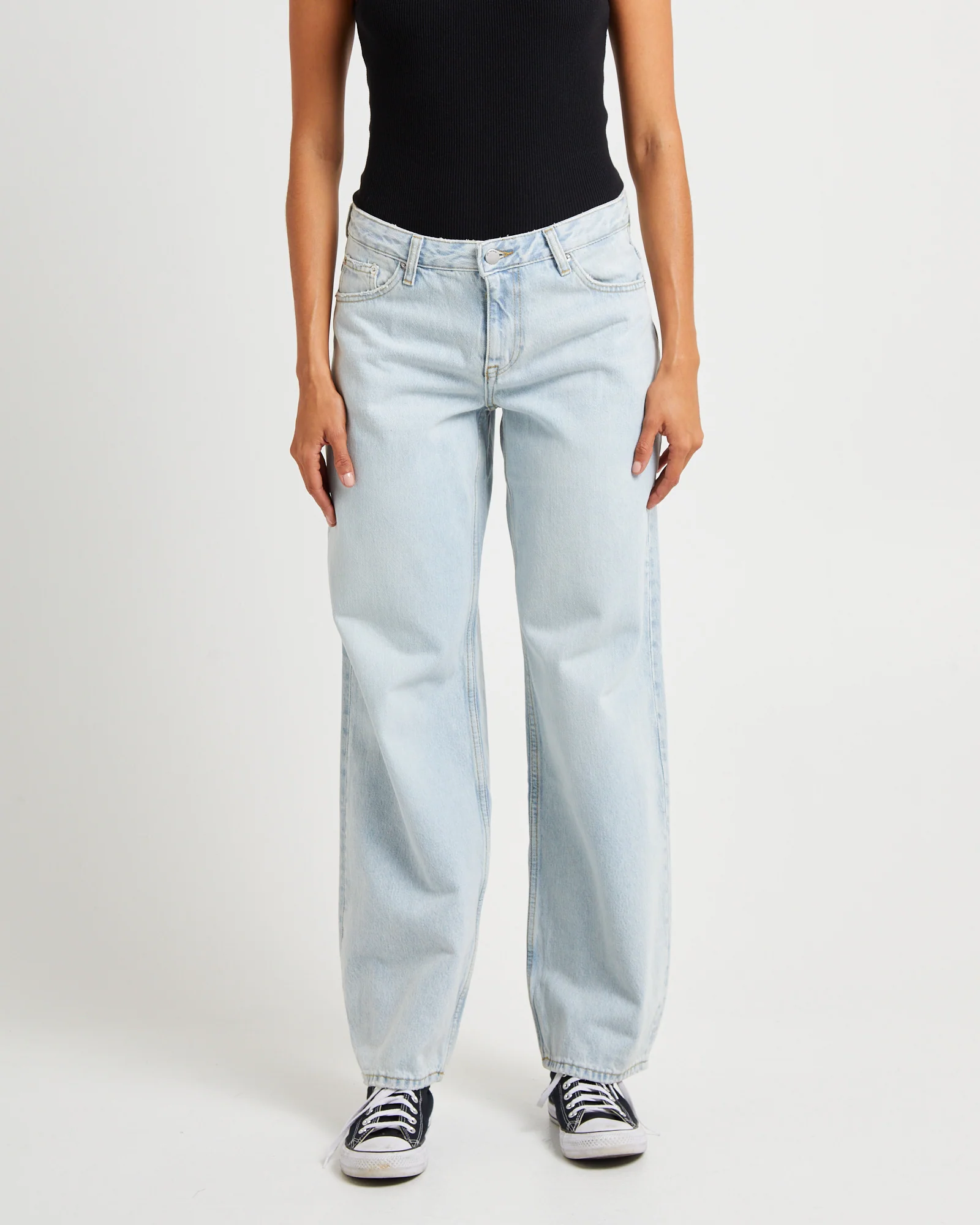 Hill Low Denim Jeans Canyon Pale Worn