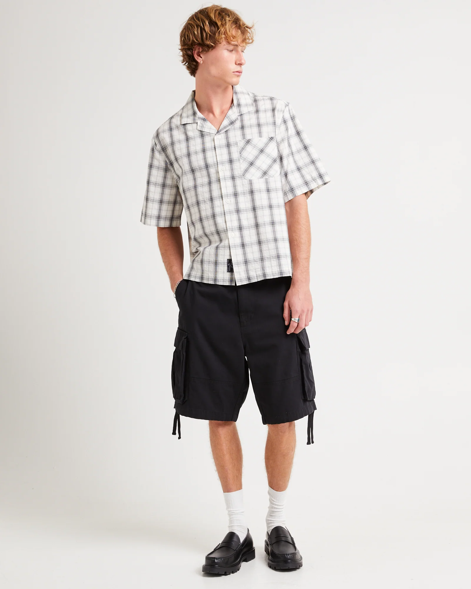 Homage Cropped Resort Shirt