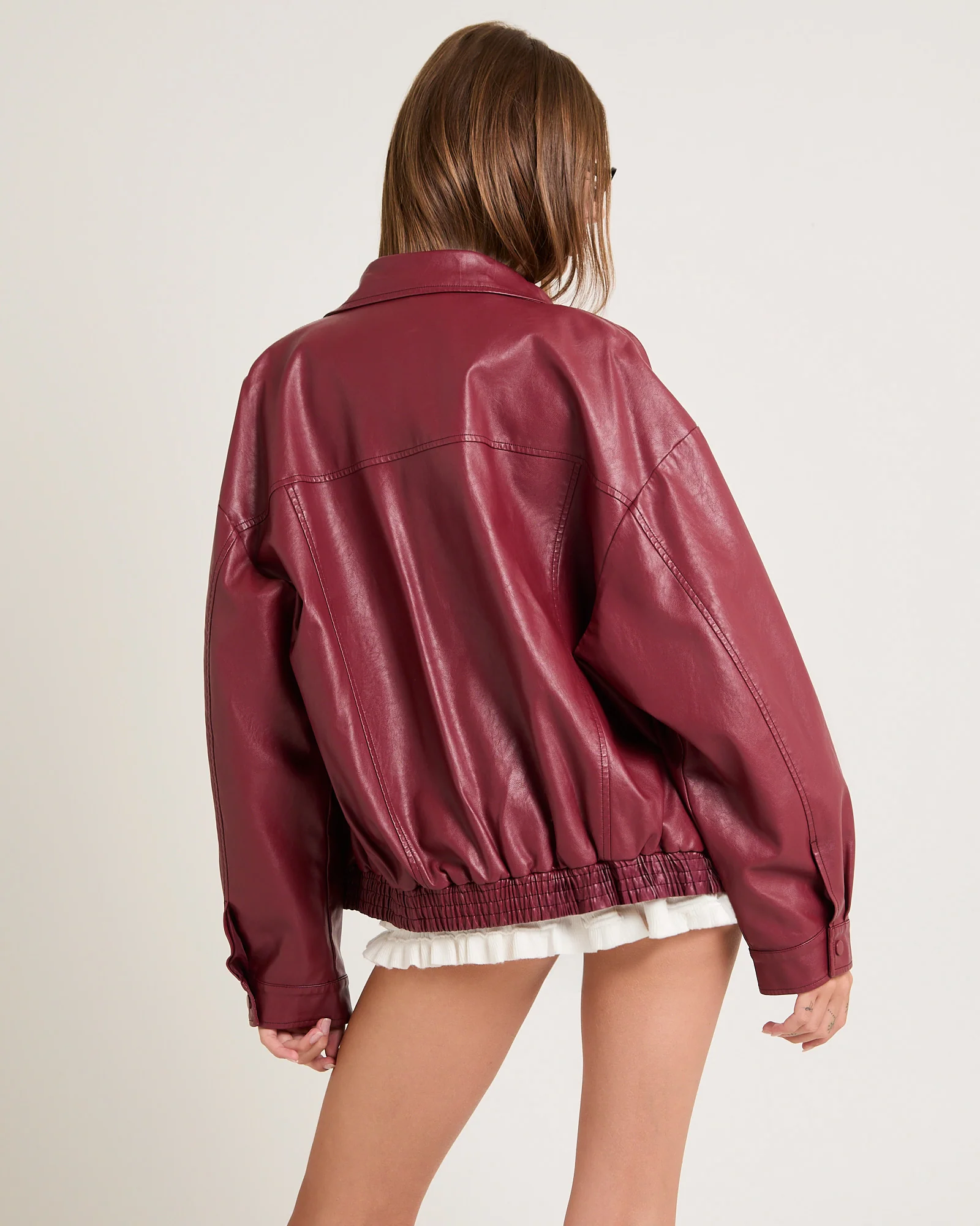 Jen Oversized Patch Pocket Jacket - Image 2