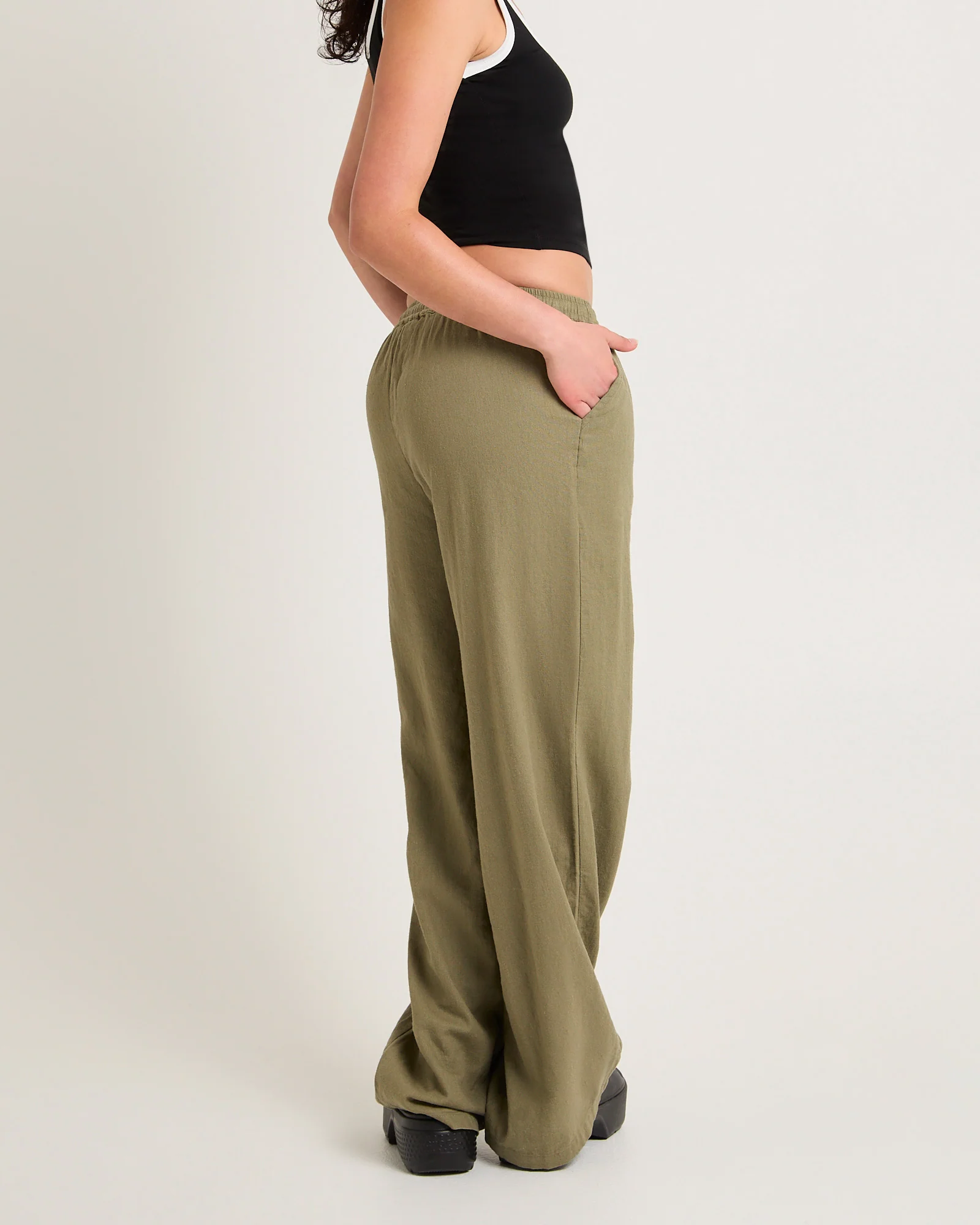 Kai Linen Draw Pant - Image 2