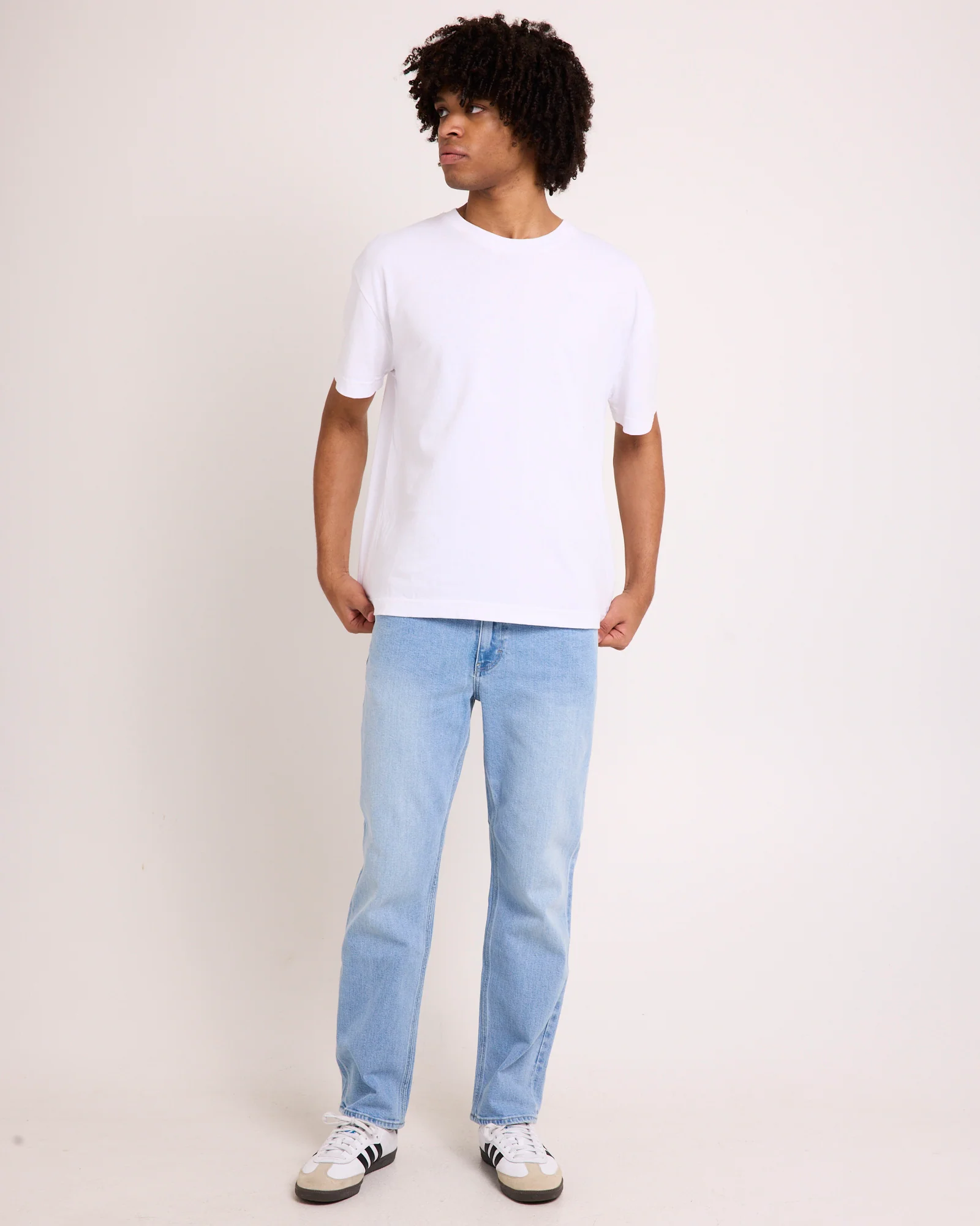 L-Three Straight Denim Jeans