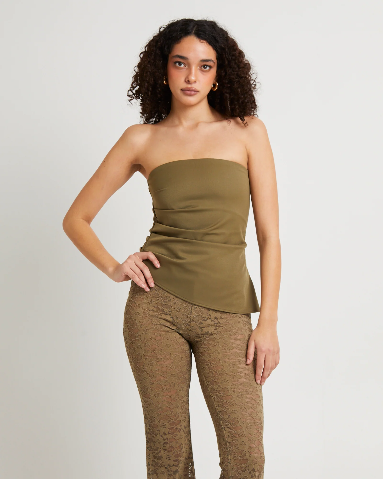 Luna Strapless Corset Top
