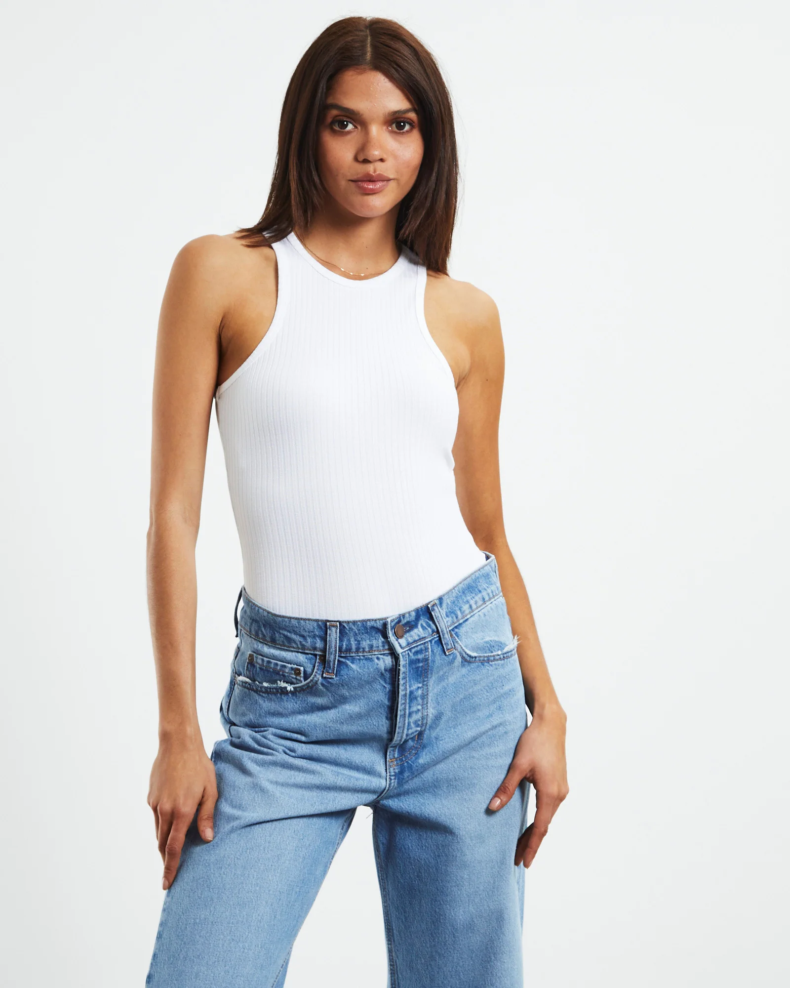 Luxe Rib Tank Top