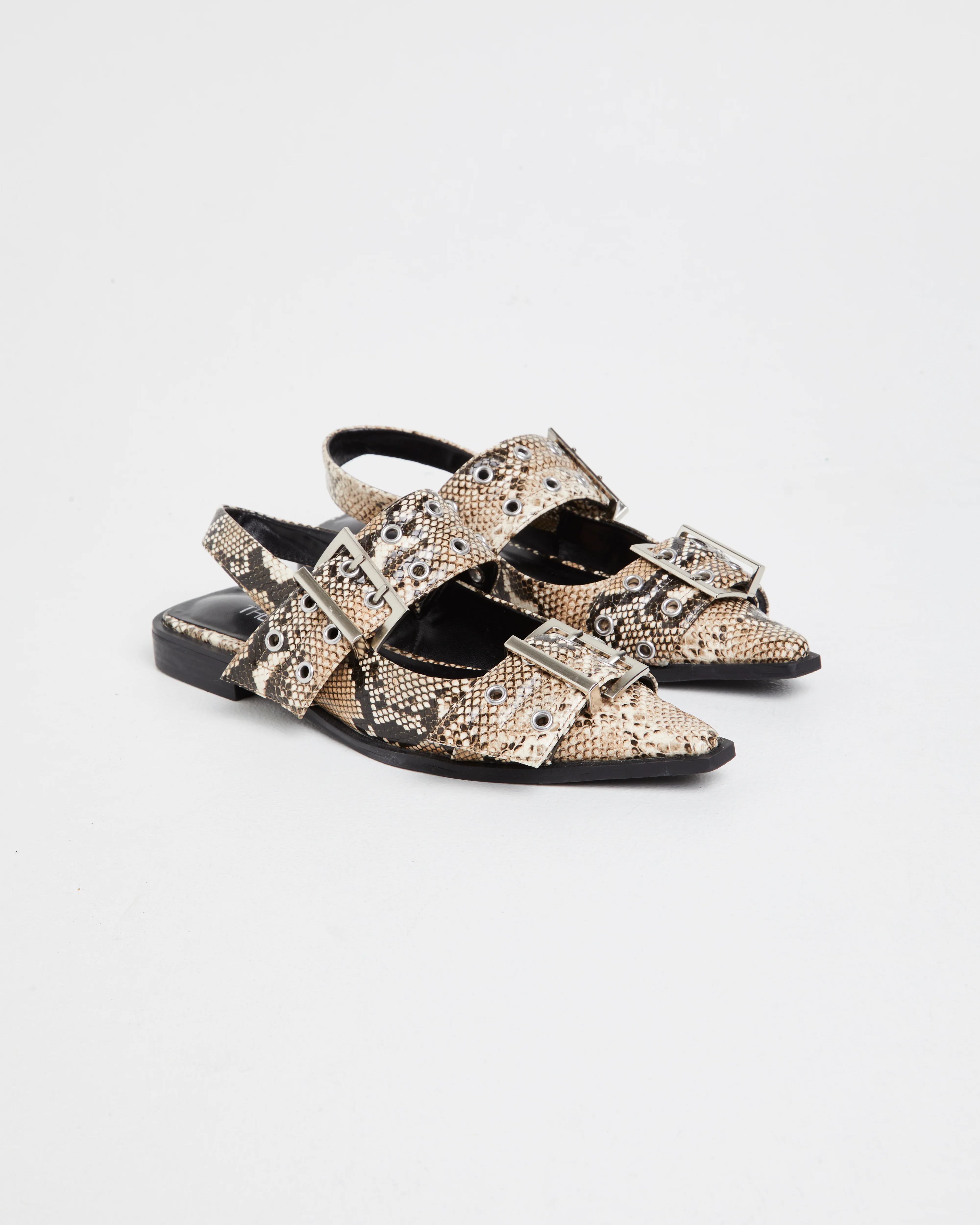 Matilda Sandals Snake Skin