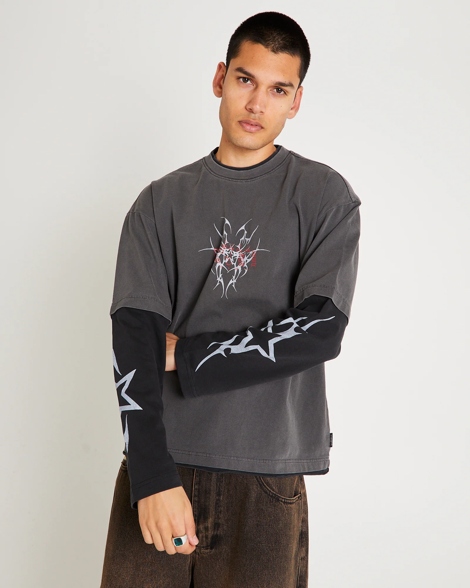Mayhem Double Sleeve T-Shirt