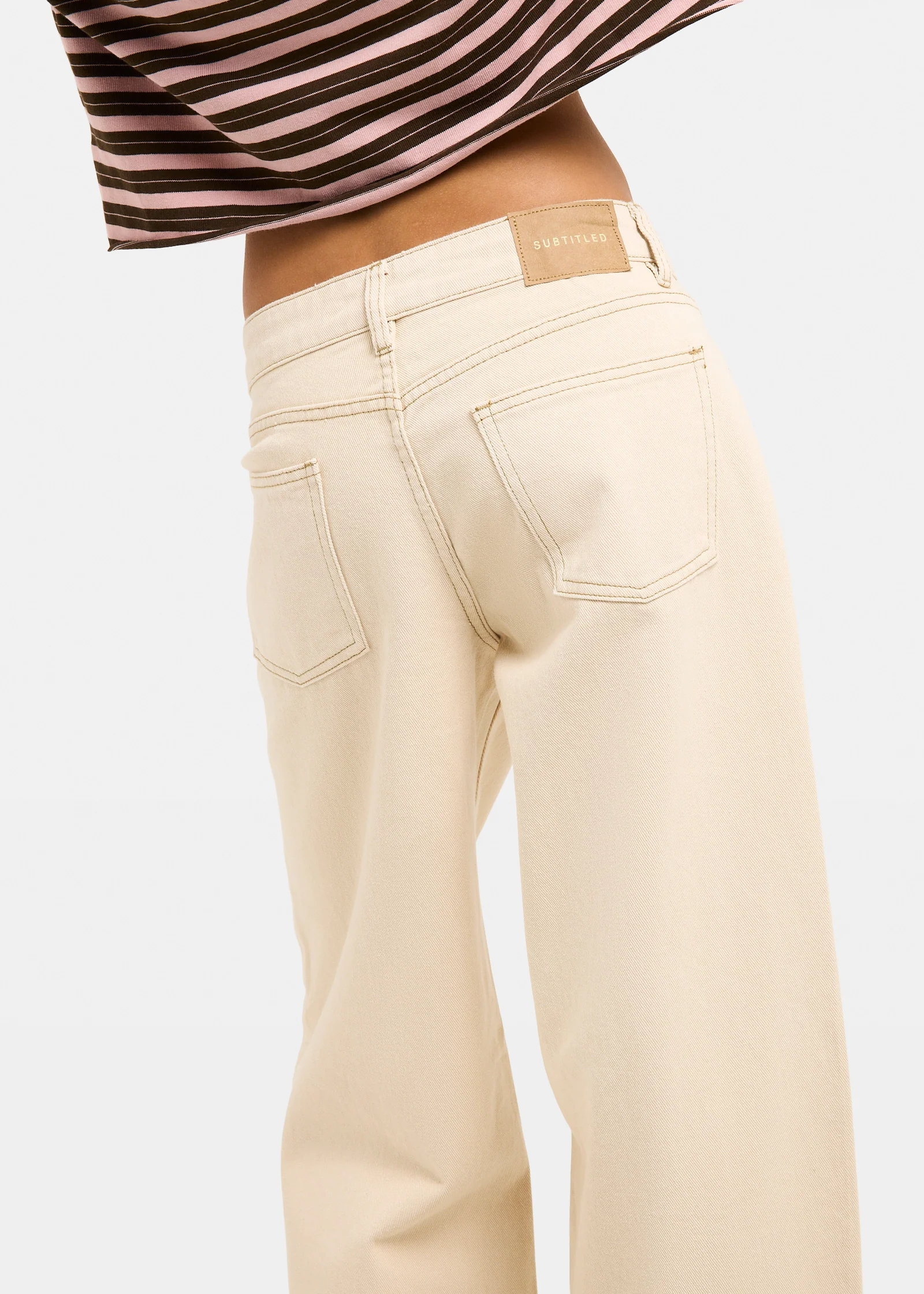 Maylee Low Rise Relaxed Denim Jeans - Image 2