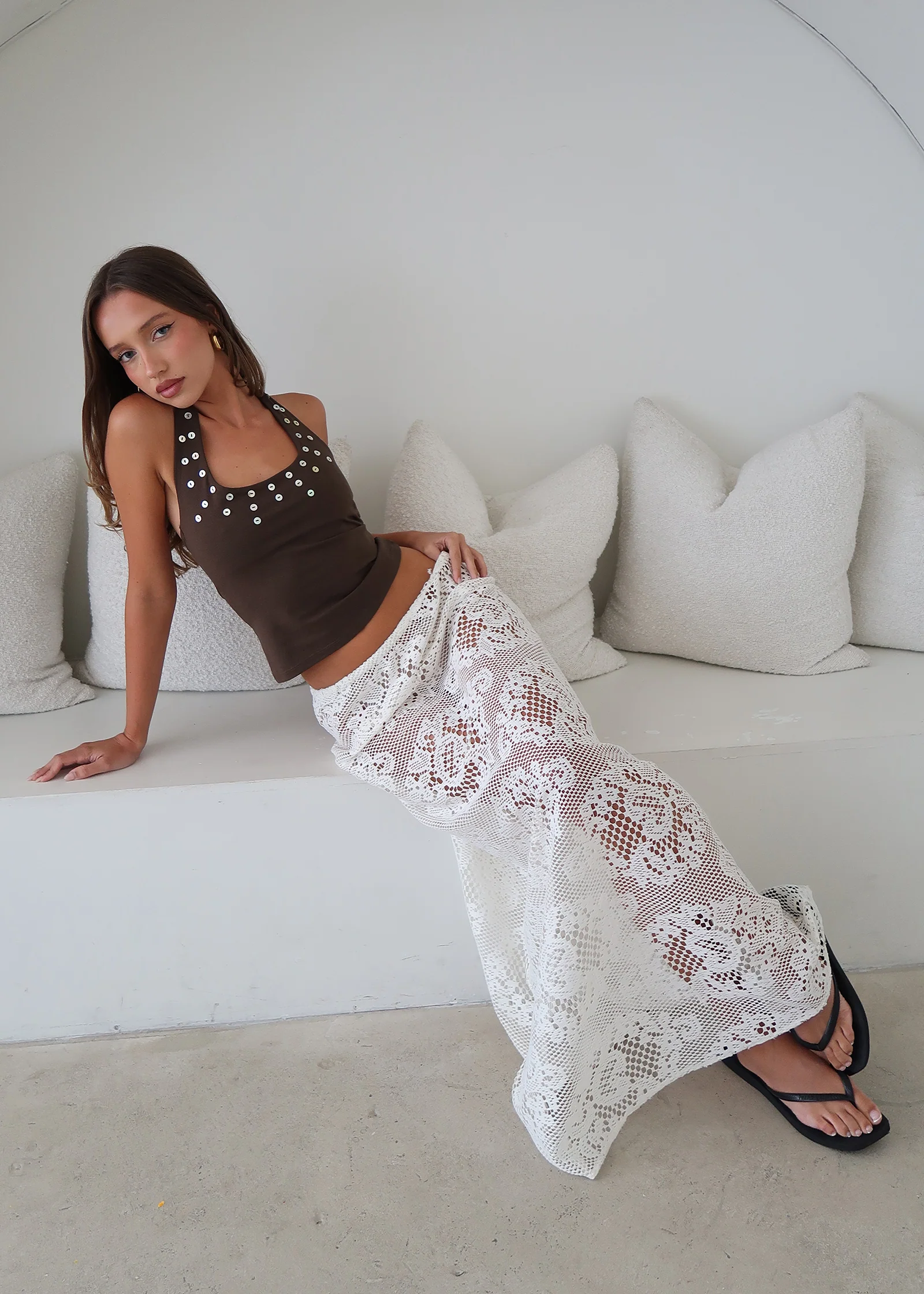 Melly Mother Of Pearl Tank