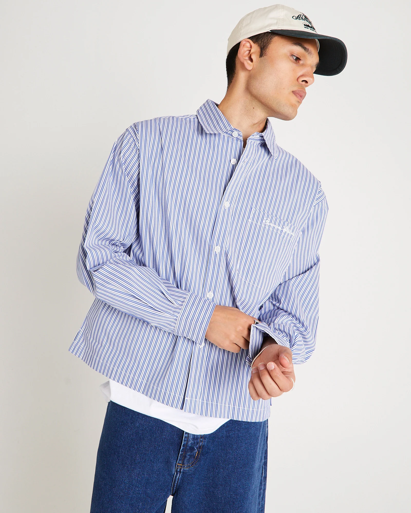 Miami Striped Long Sleeve Shirt