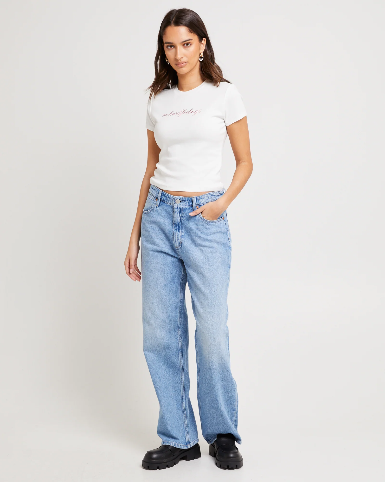 Mid Joplin Relaxed Jeans Gemstone Blue