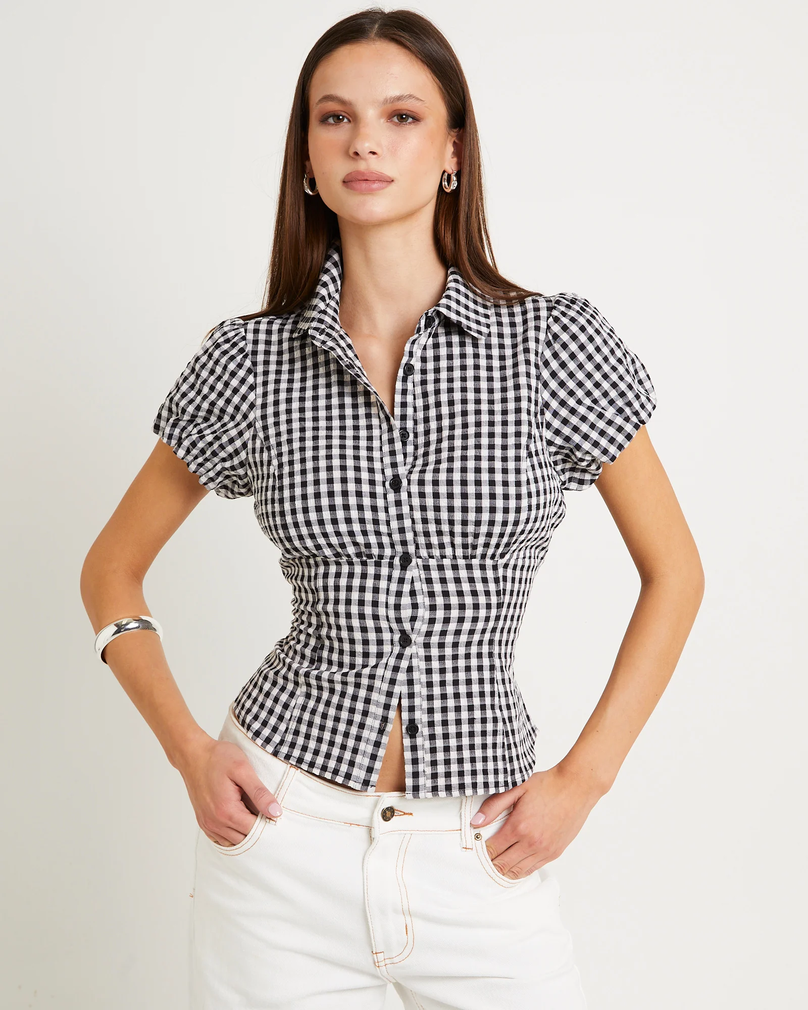 Monica Check Shirt