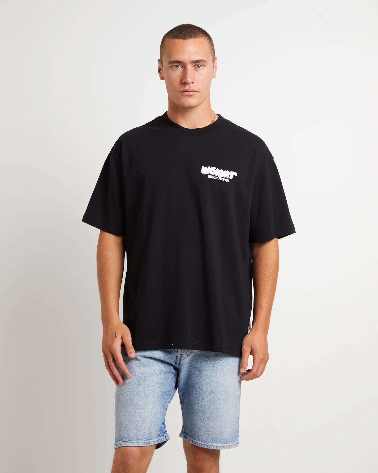 Narli Oversized T-Shirt in Black