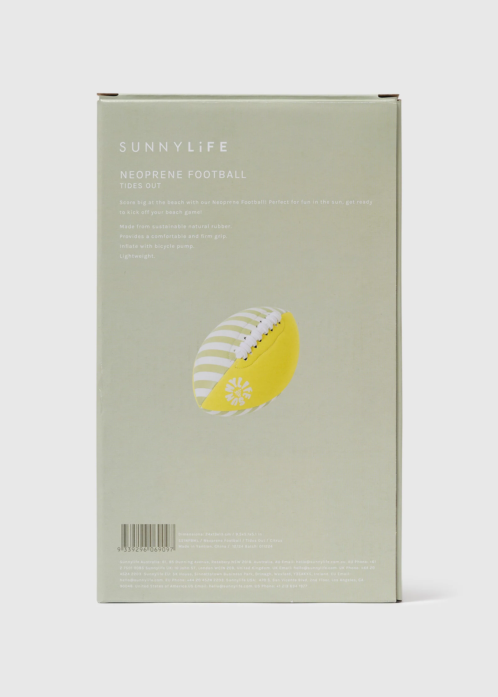 Neoprene Football Tides Out - Image 2