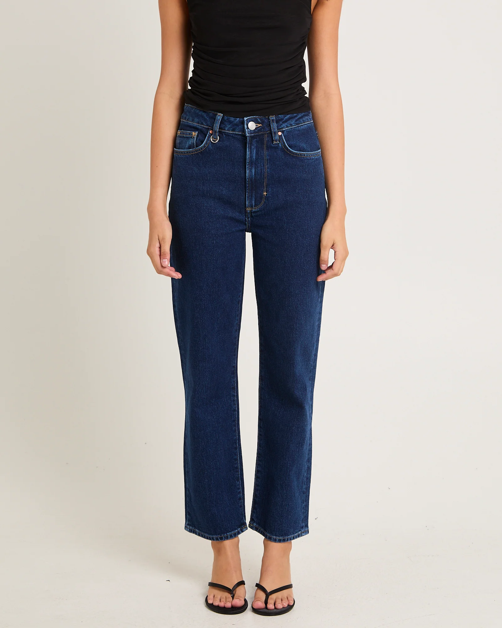 Nico Straight Denim Jeans