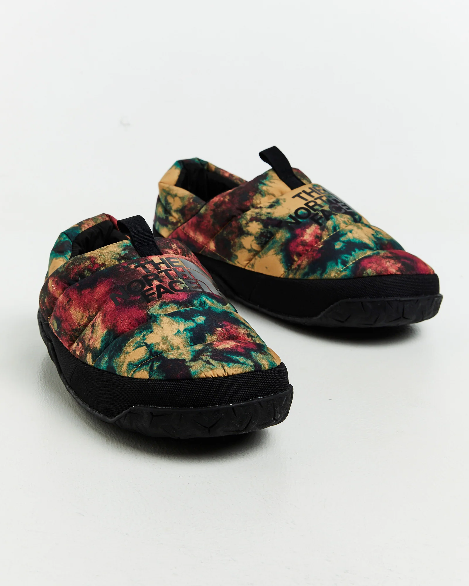 Nuptse Mules Tan/Icedye/Black Multi