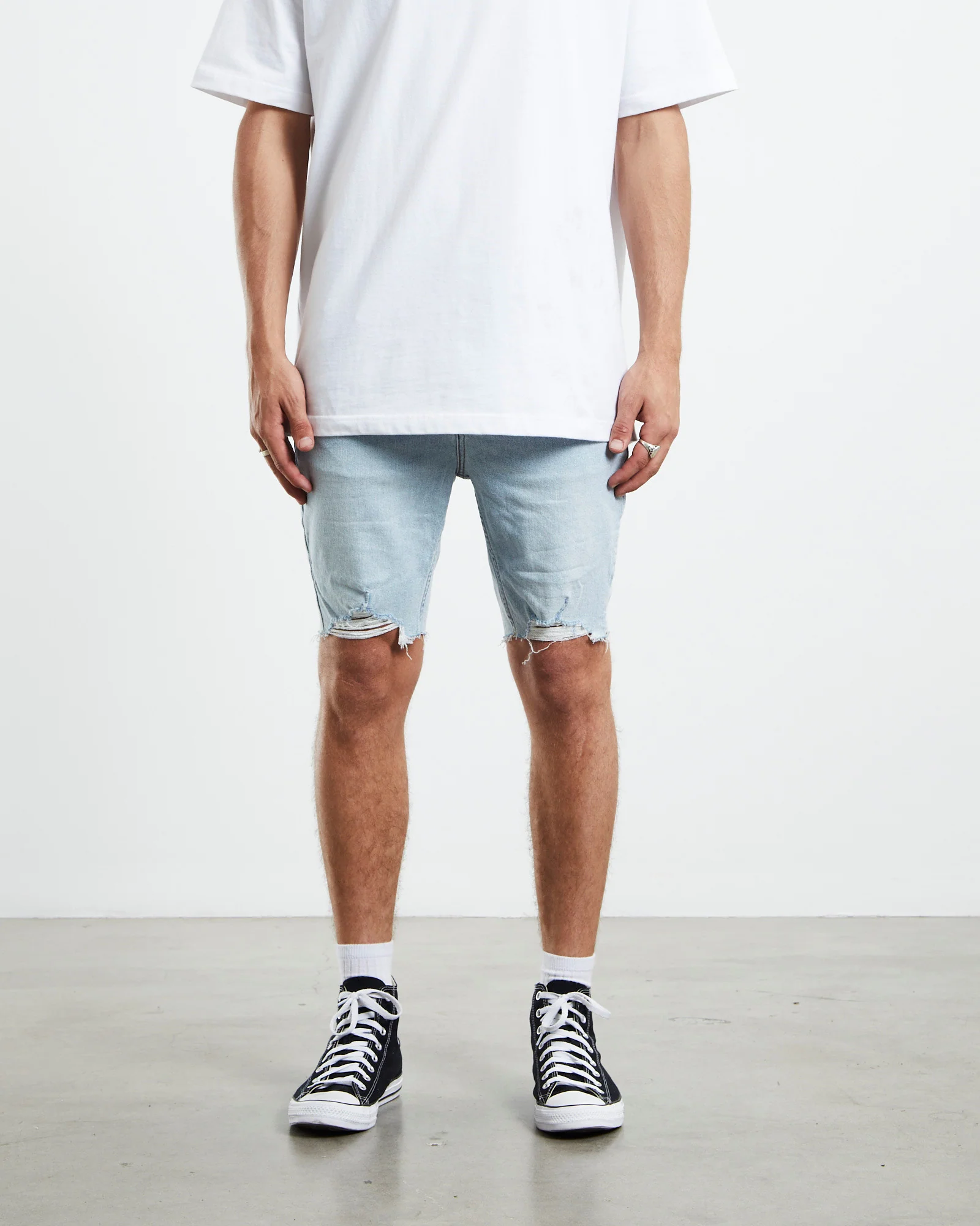 Pistol Denim Shorts Break