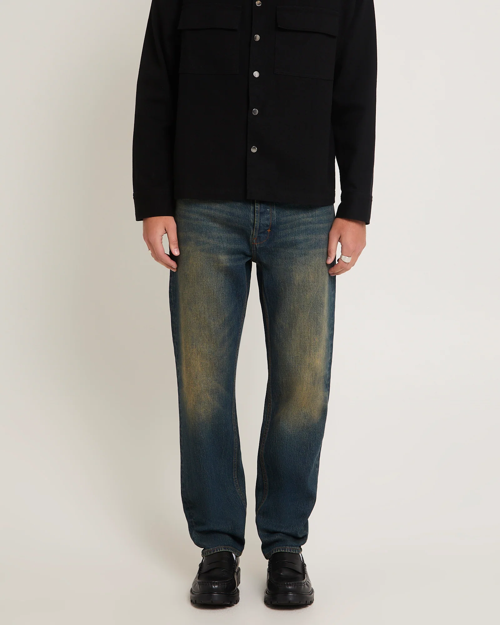 Ray Straight Denim Jeans Sierra
