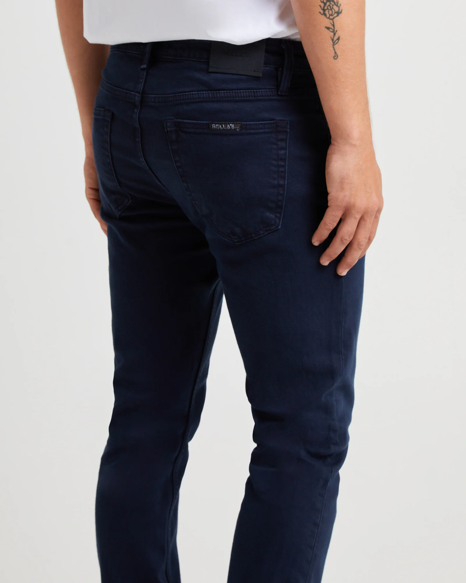 Reefer Taper Denim Jeans Midnight - Image 6