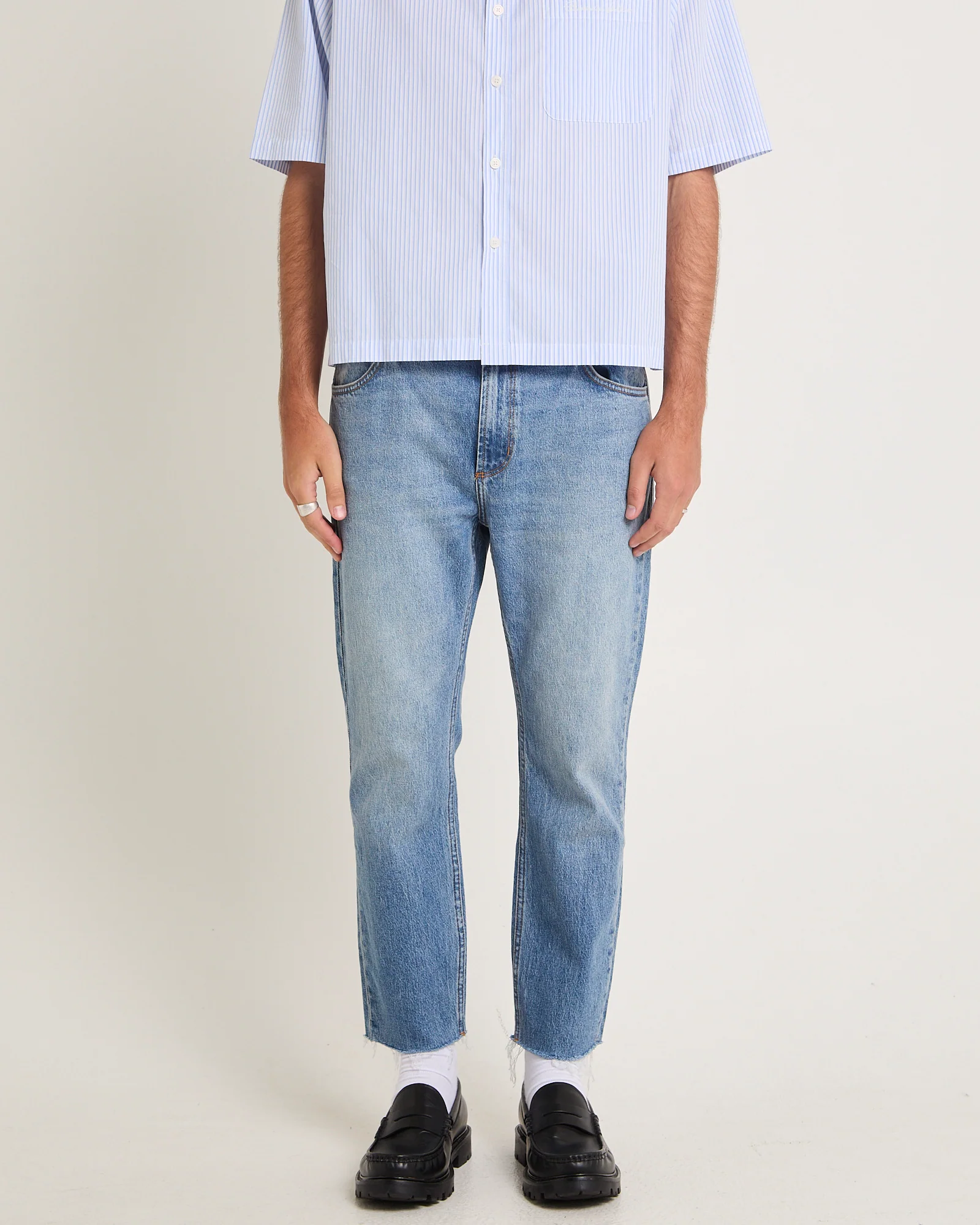 Relaxo Chop Denim Jeans Antique