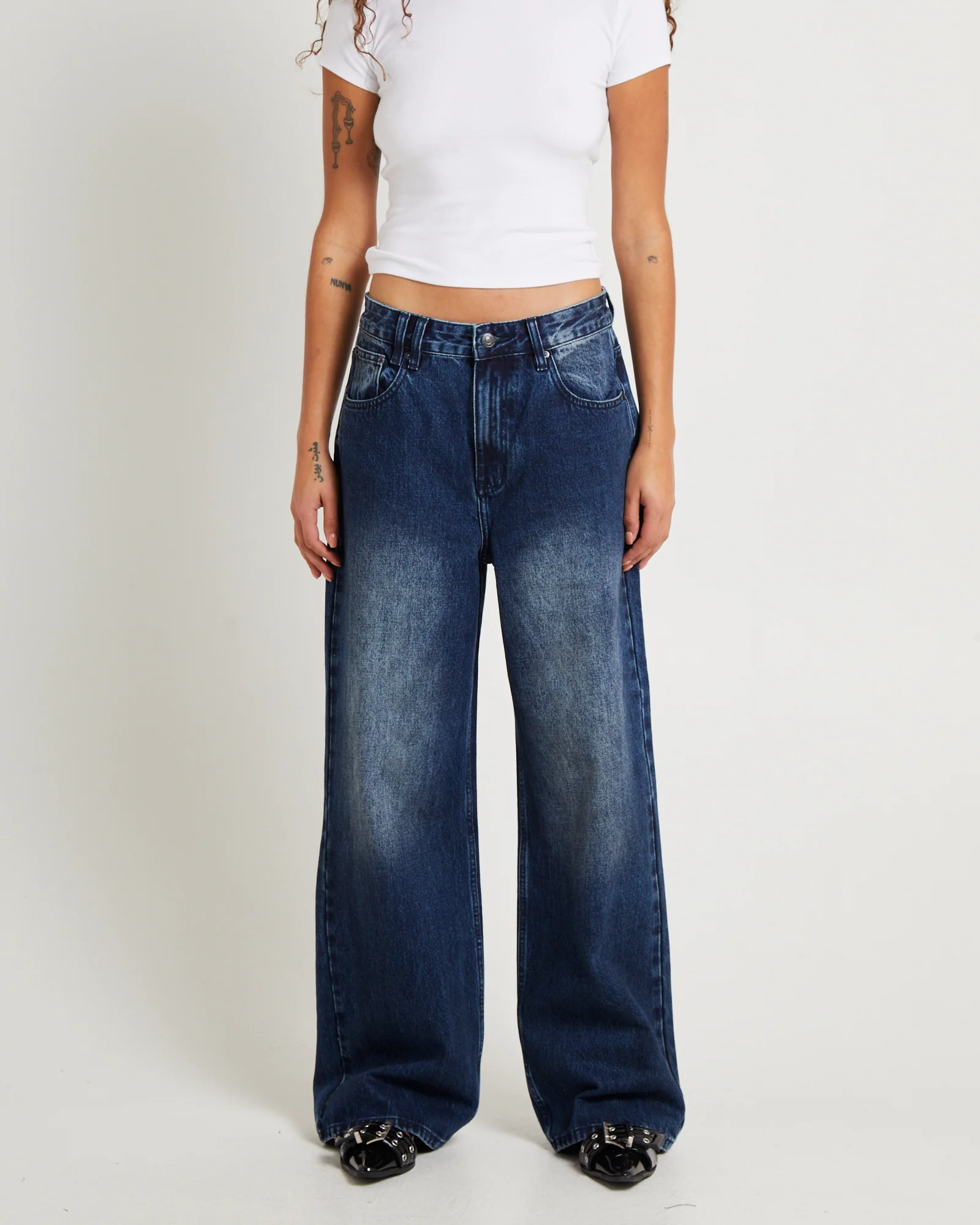 Rez Maxi Baggy Denim Jeans
