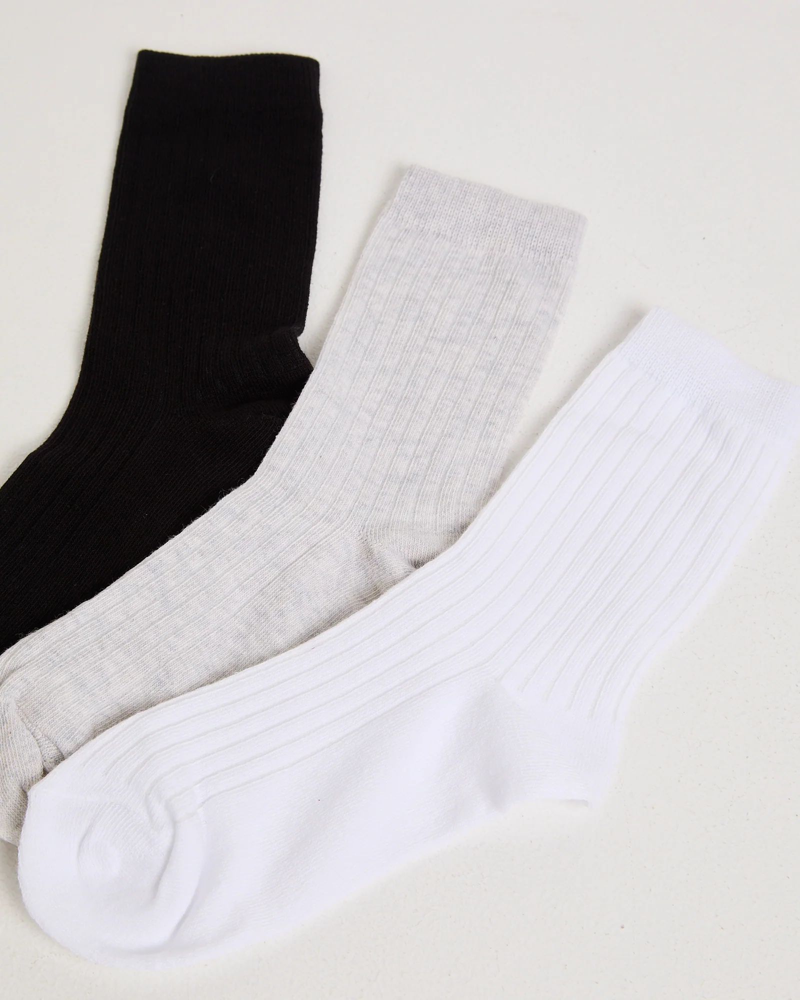 Rib Socks 3 Pack - Image 2