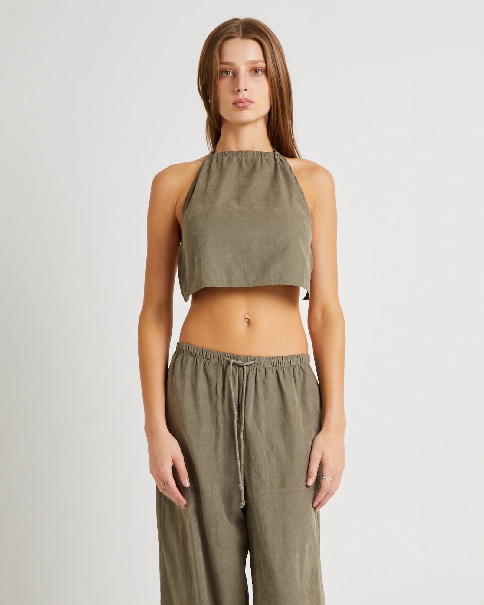Sahara High Neck Top