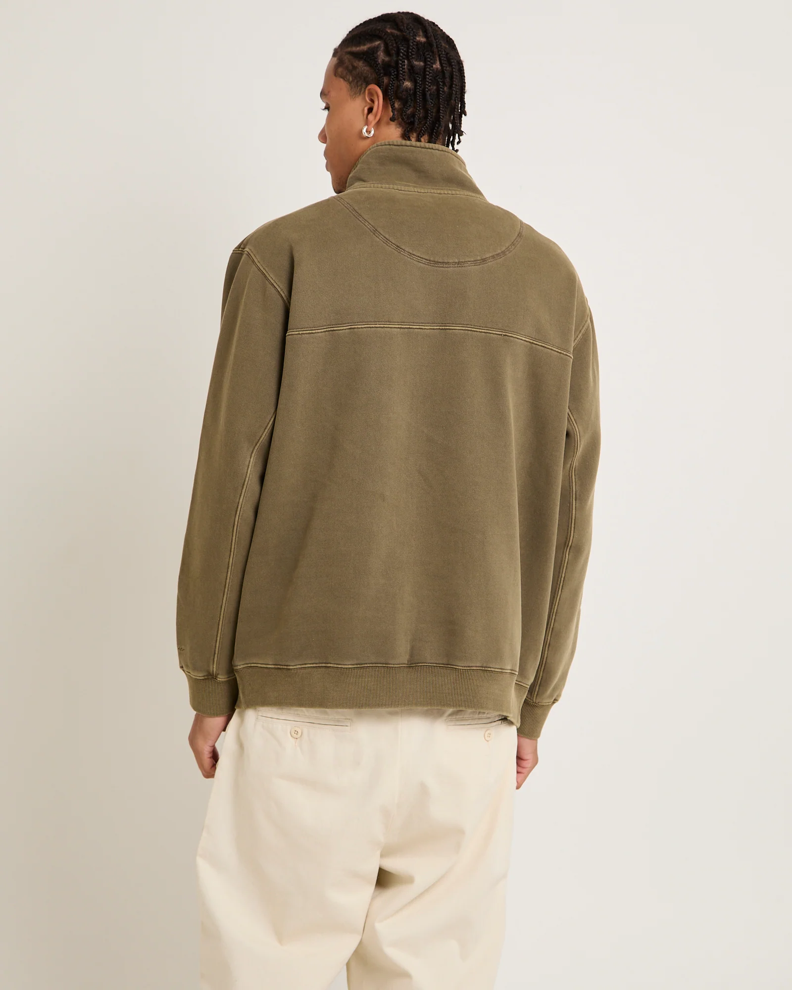 Script 1/4 Zip Fleece Jumper - Image 2