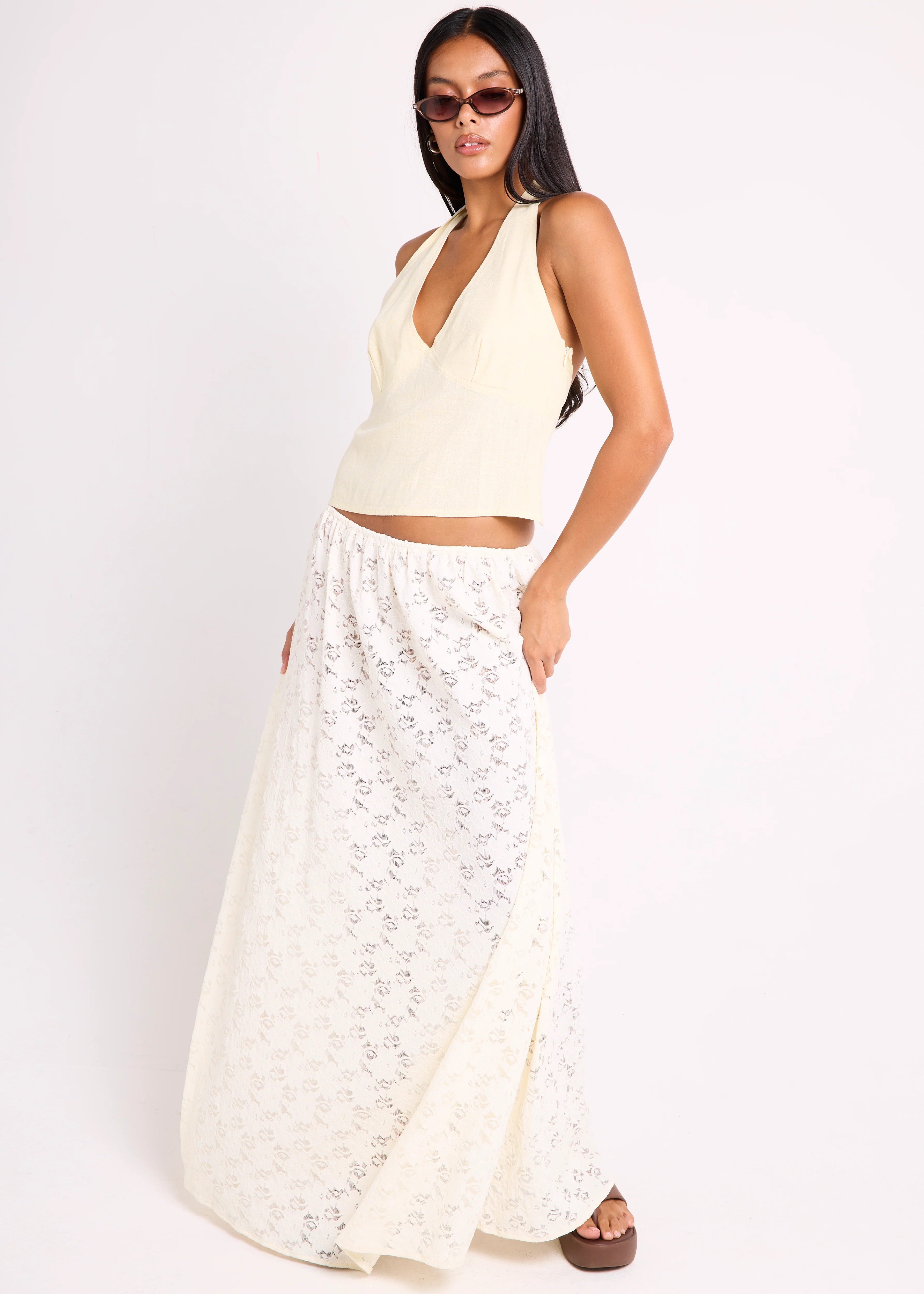Sigrid Lace Maxi Skirt