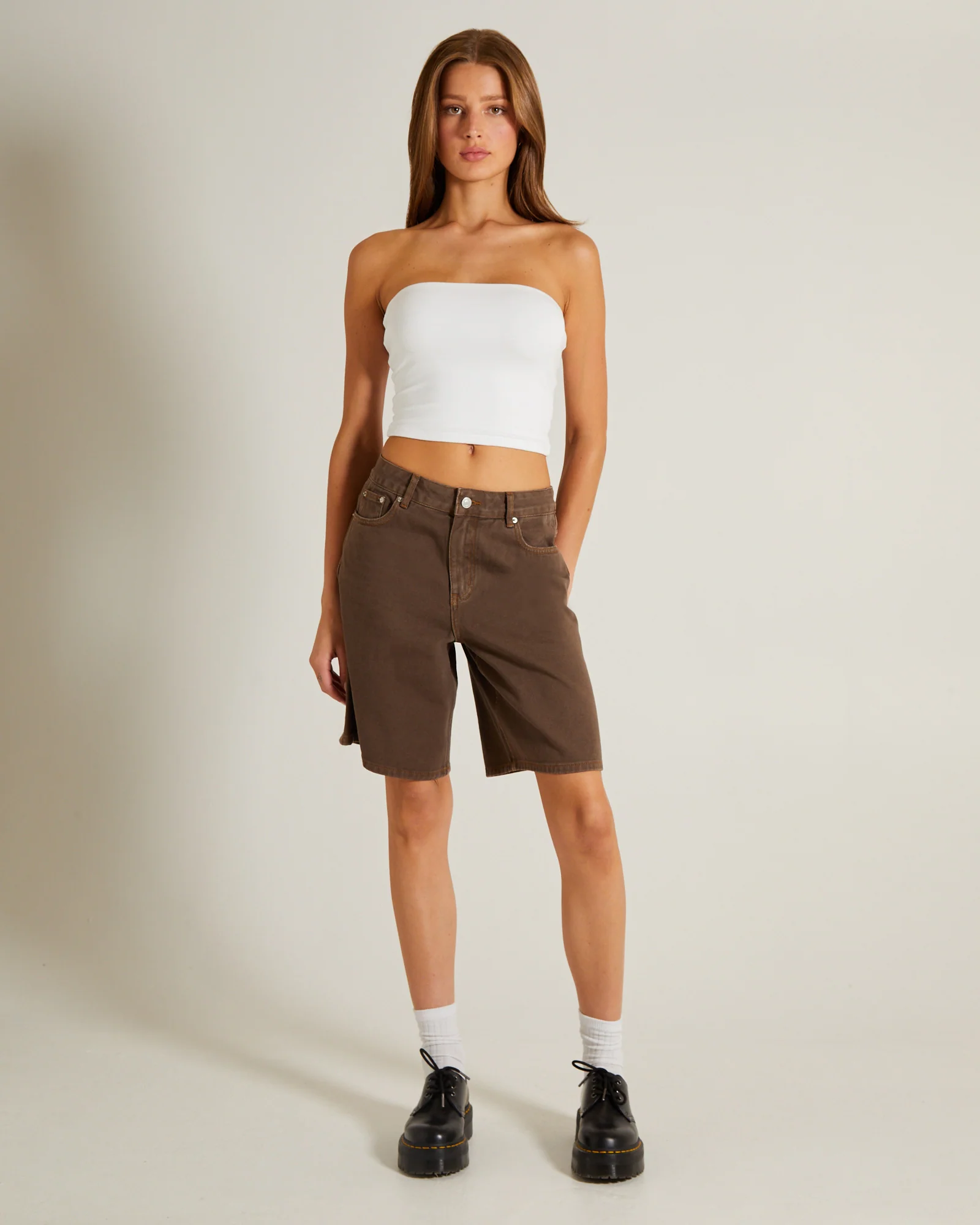 Slinky Strapless Top