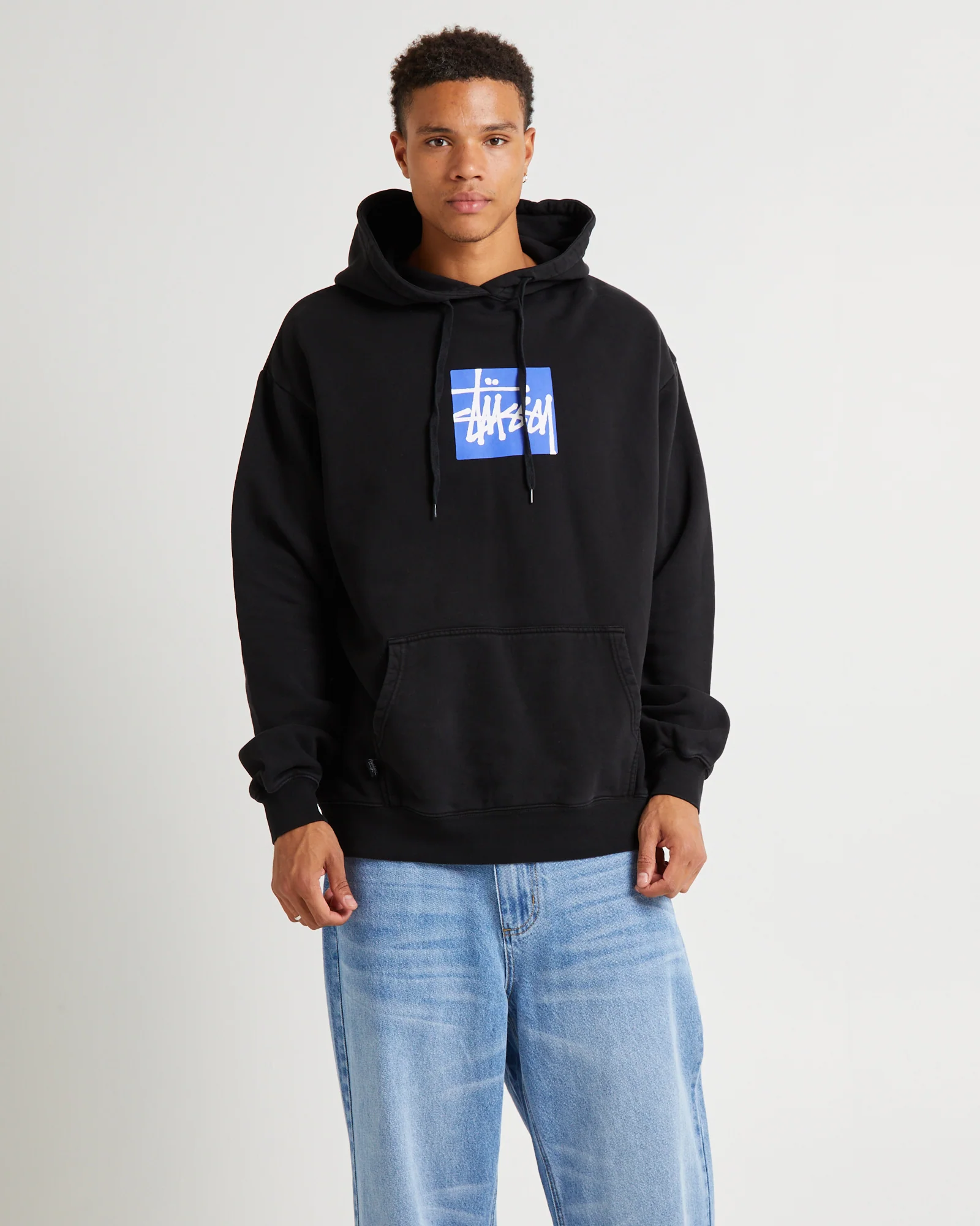 Stock Box Hoodie Black