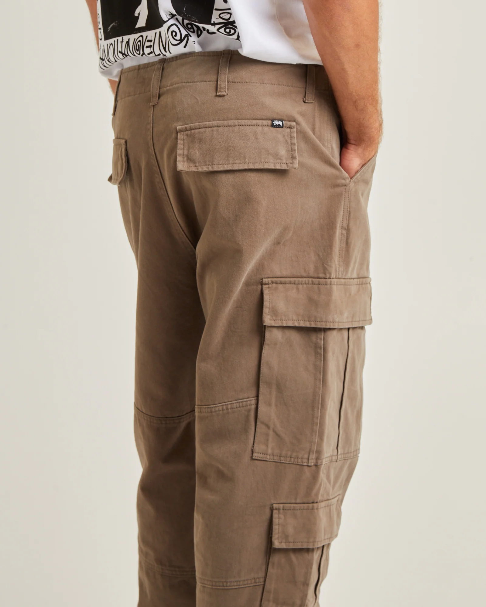 Surplus Cargo Pants Olive - Image 5