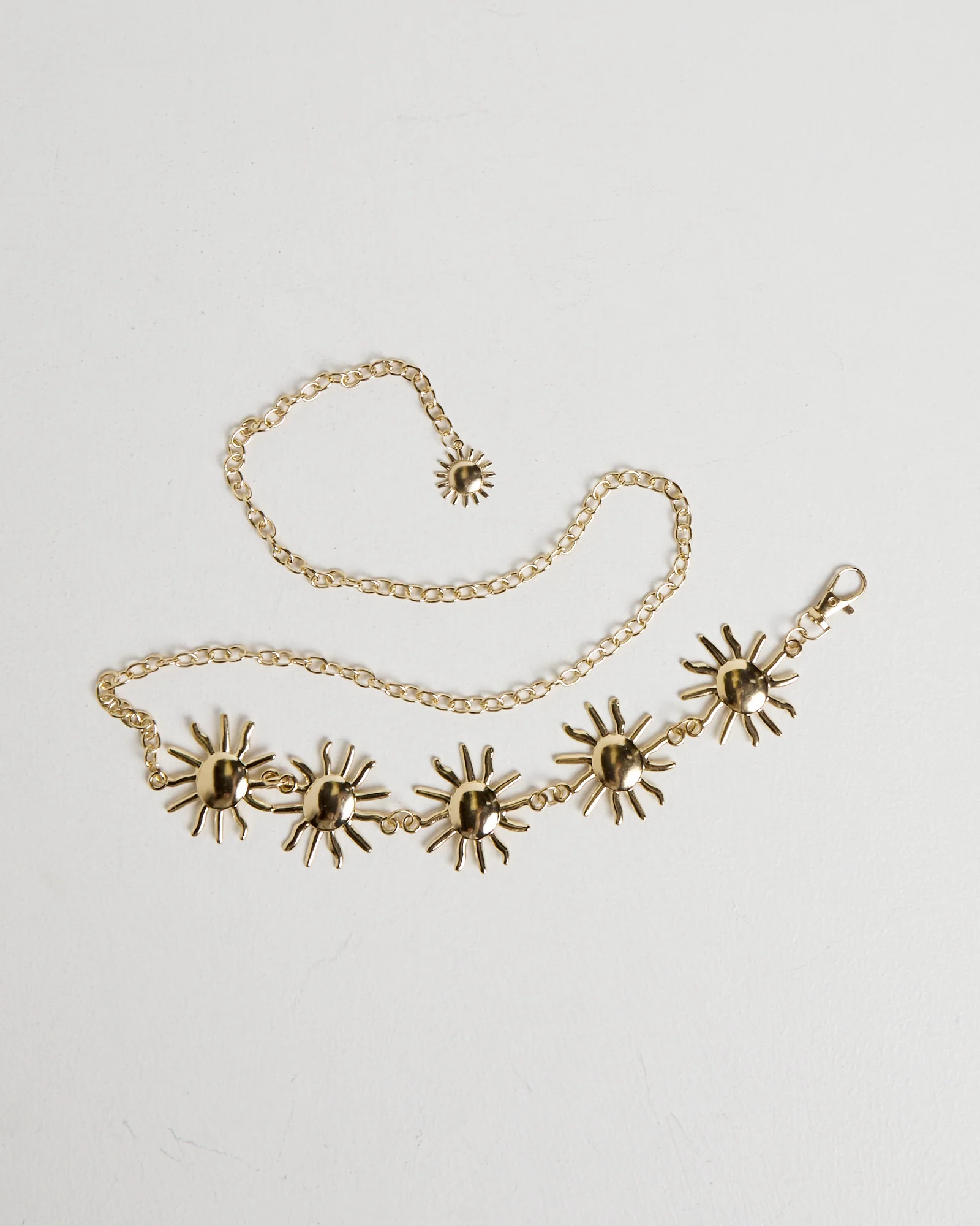 Surya Sun Gold Chain Belt
