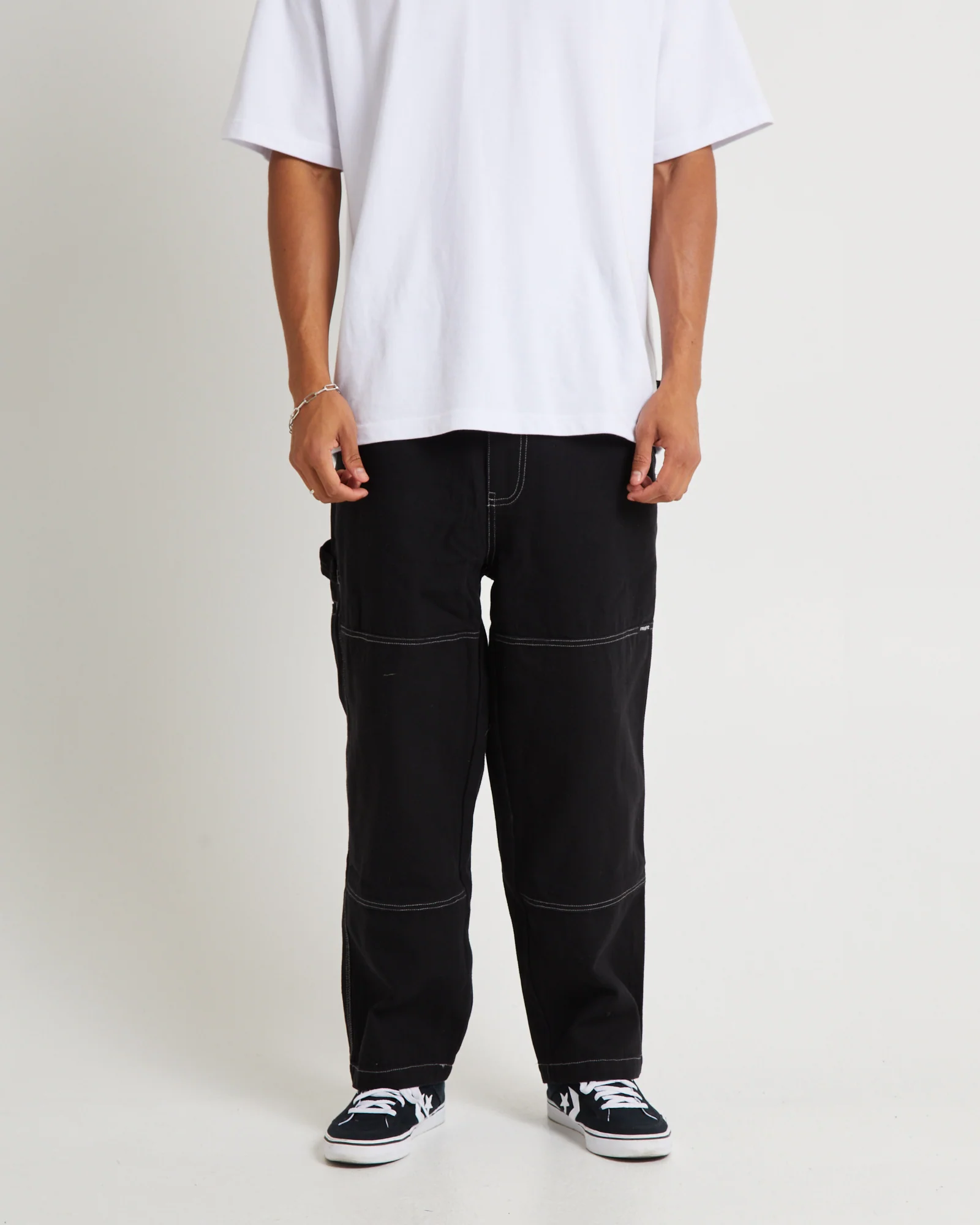 Timer Canvas Double Knee Pants