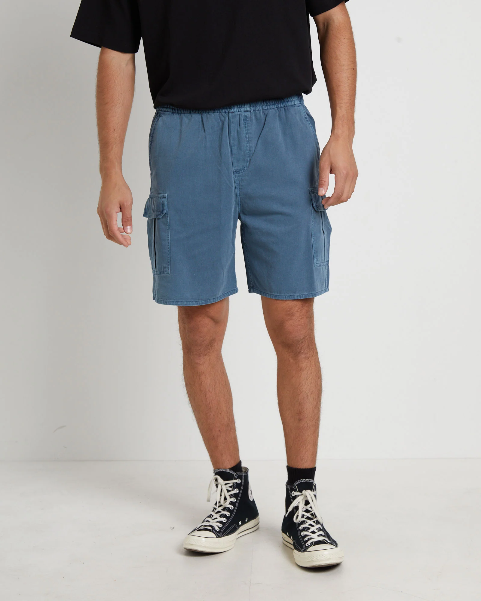 Tradie Cargo Short in Blue