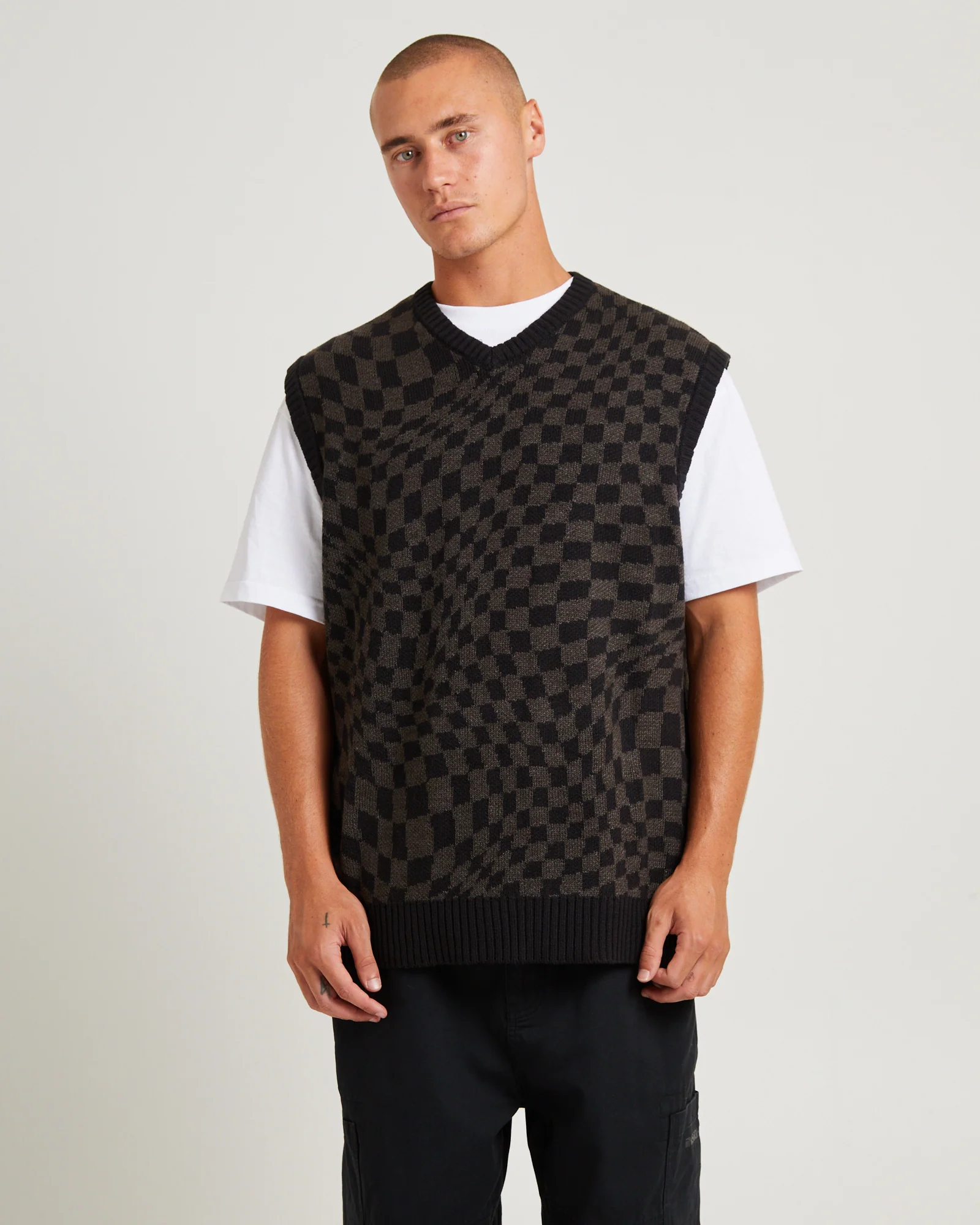 Tripped Out Knitted Vest