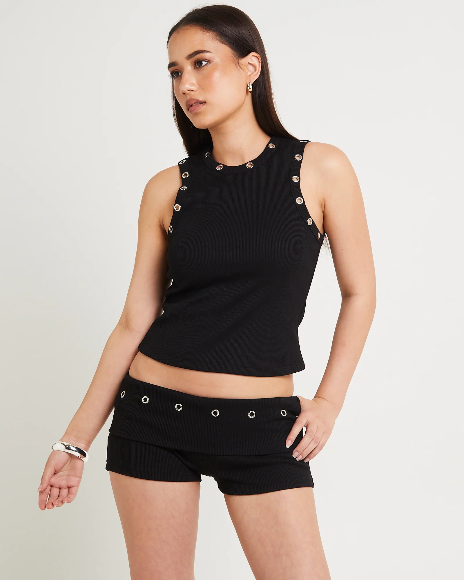 Vera Eyelet Tank Top