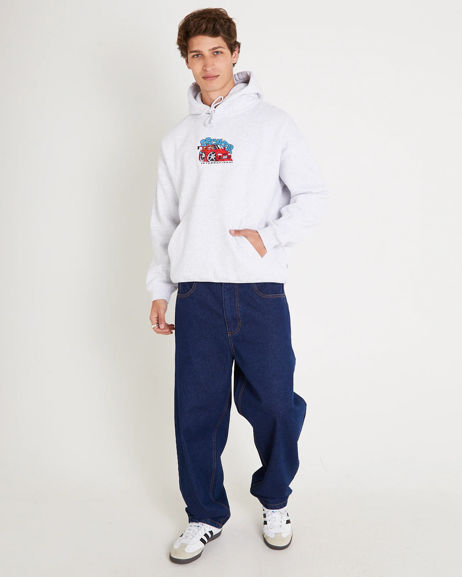 Vroom Crop Hoodie
